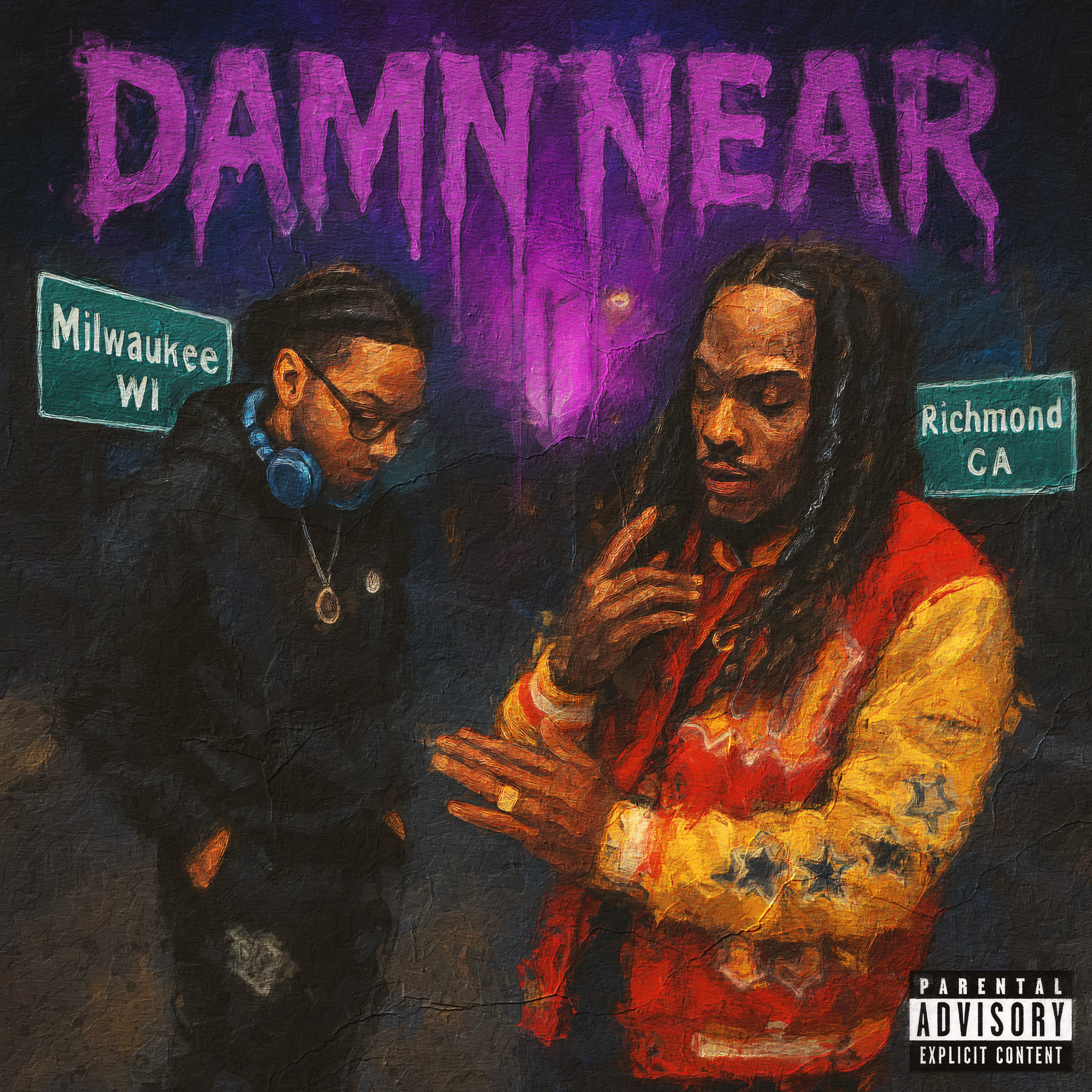 Damn Near artwork