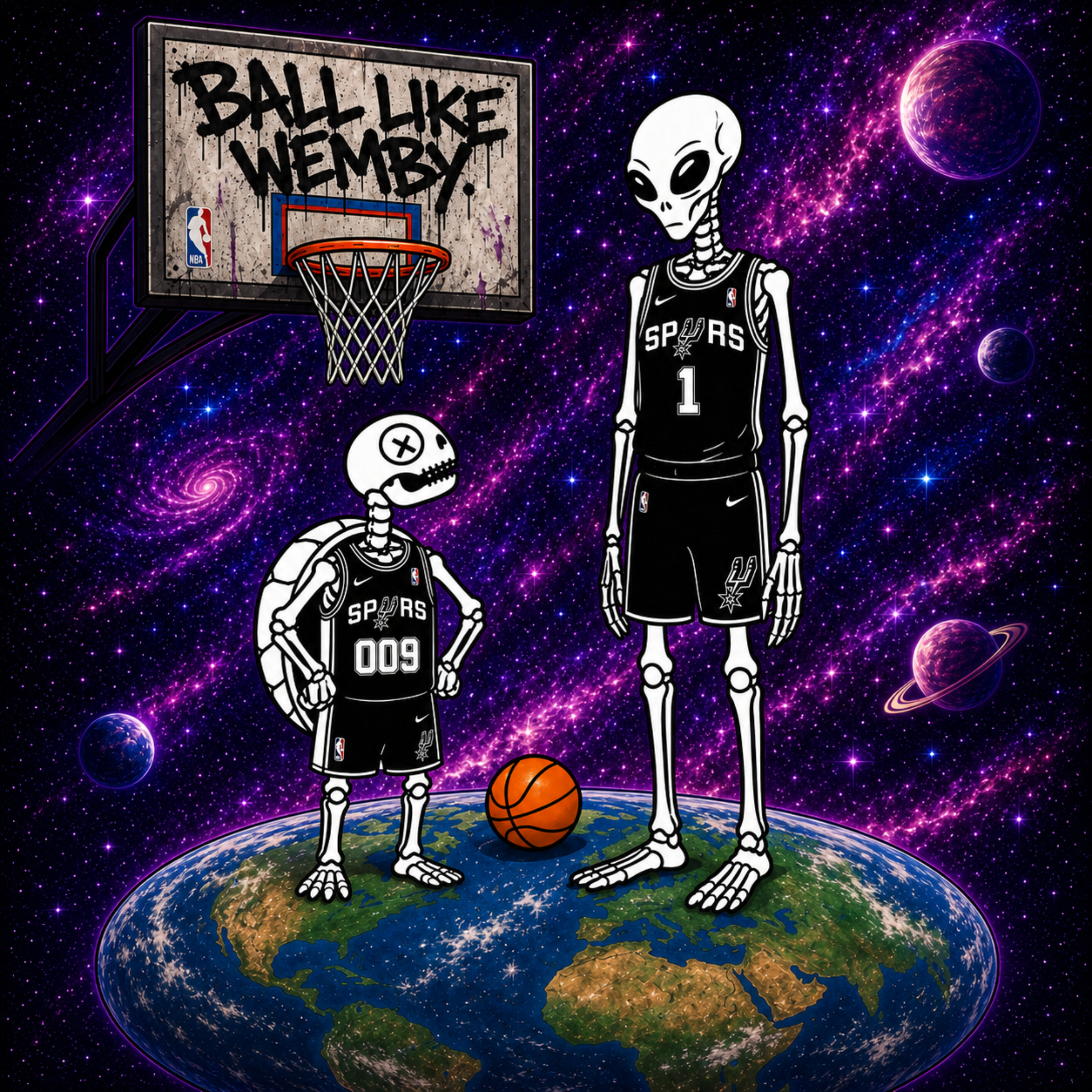 Ball Like Wemby by 009 Pskiii cover art