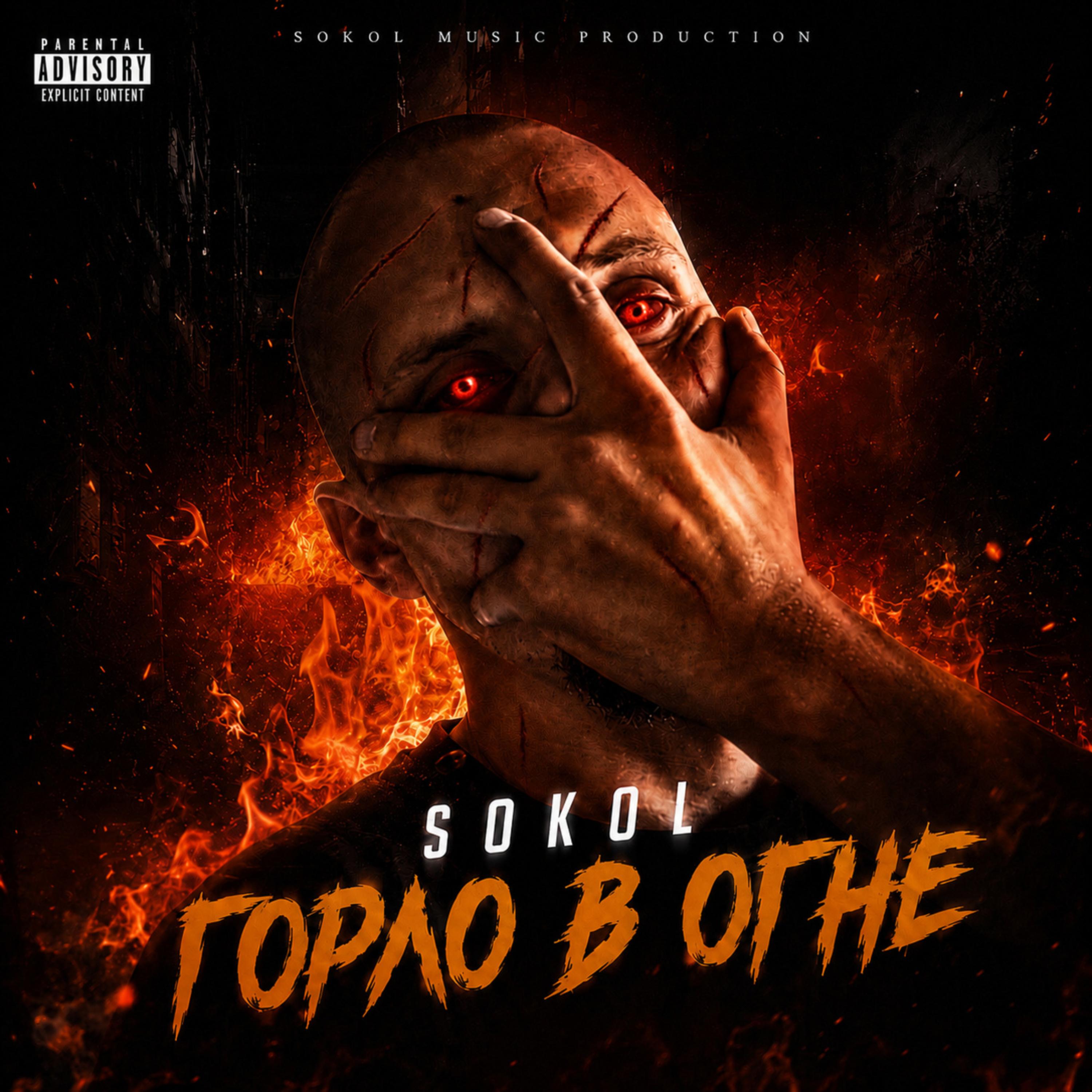 Горло в огне by Sokol cover art