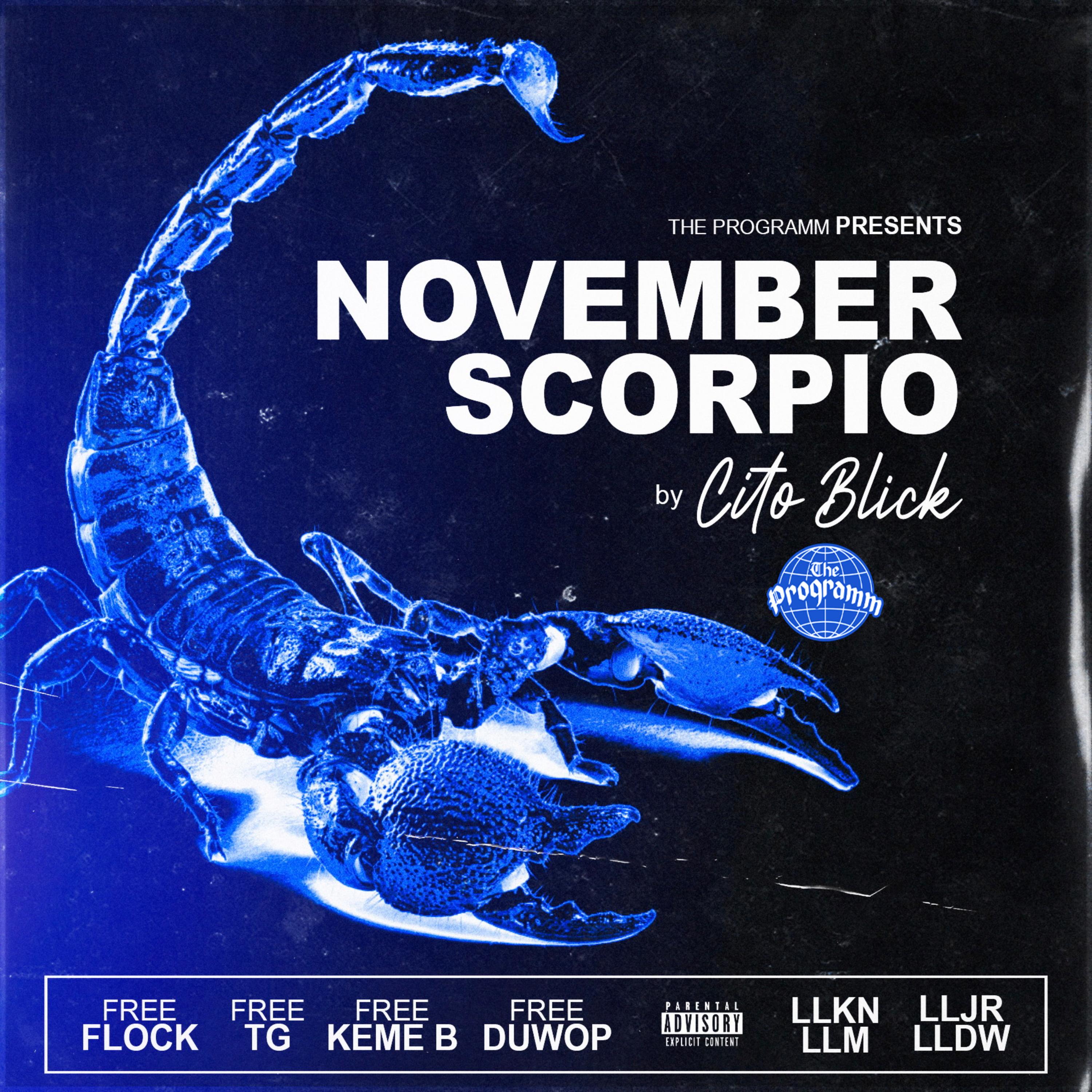 November Scorpio artwork