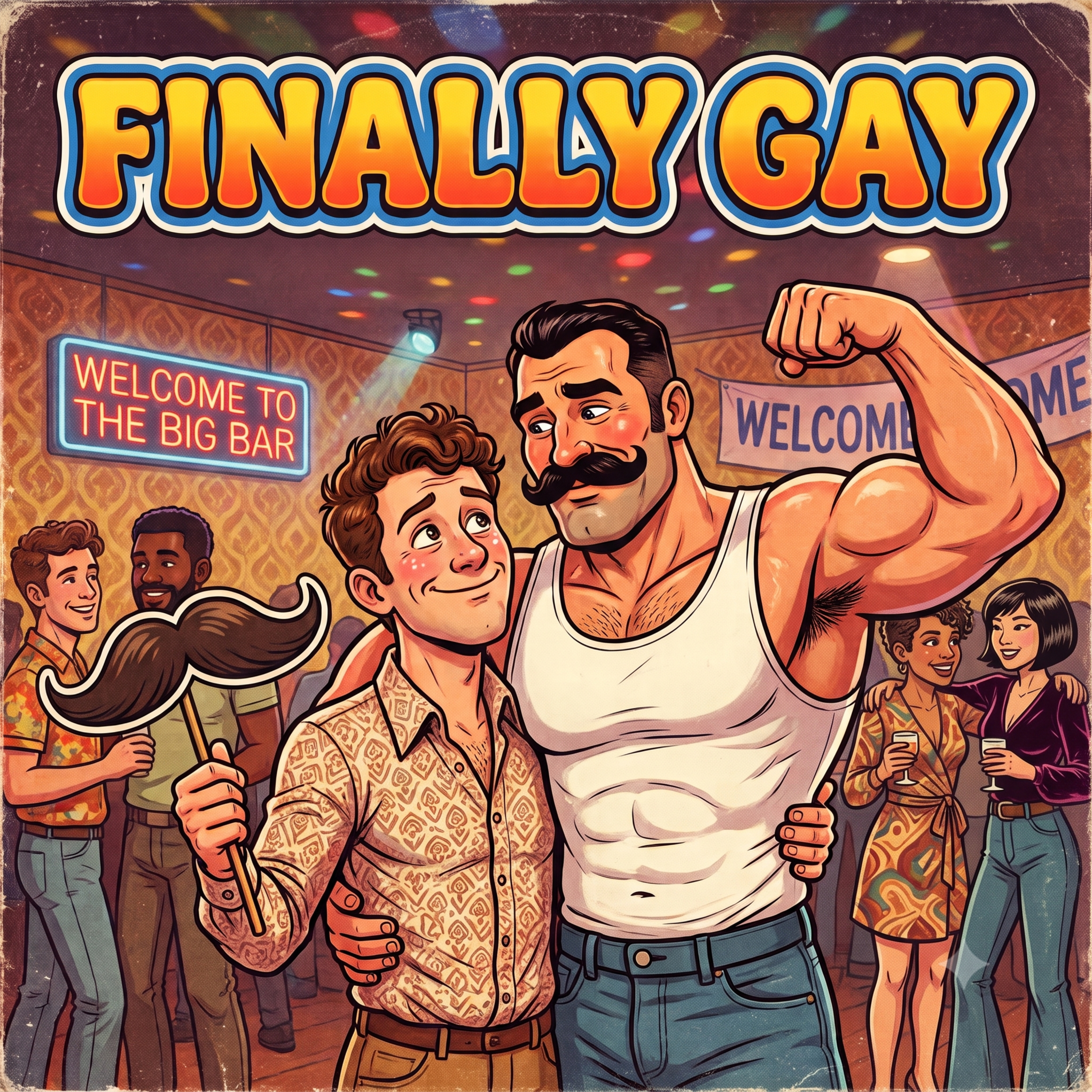Finally Gay by Cumic cover art
