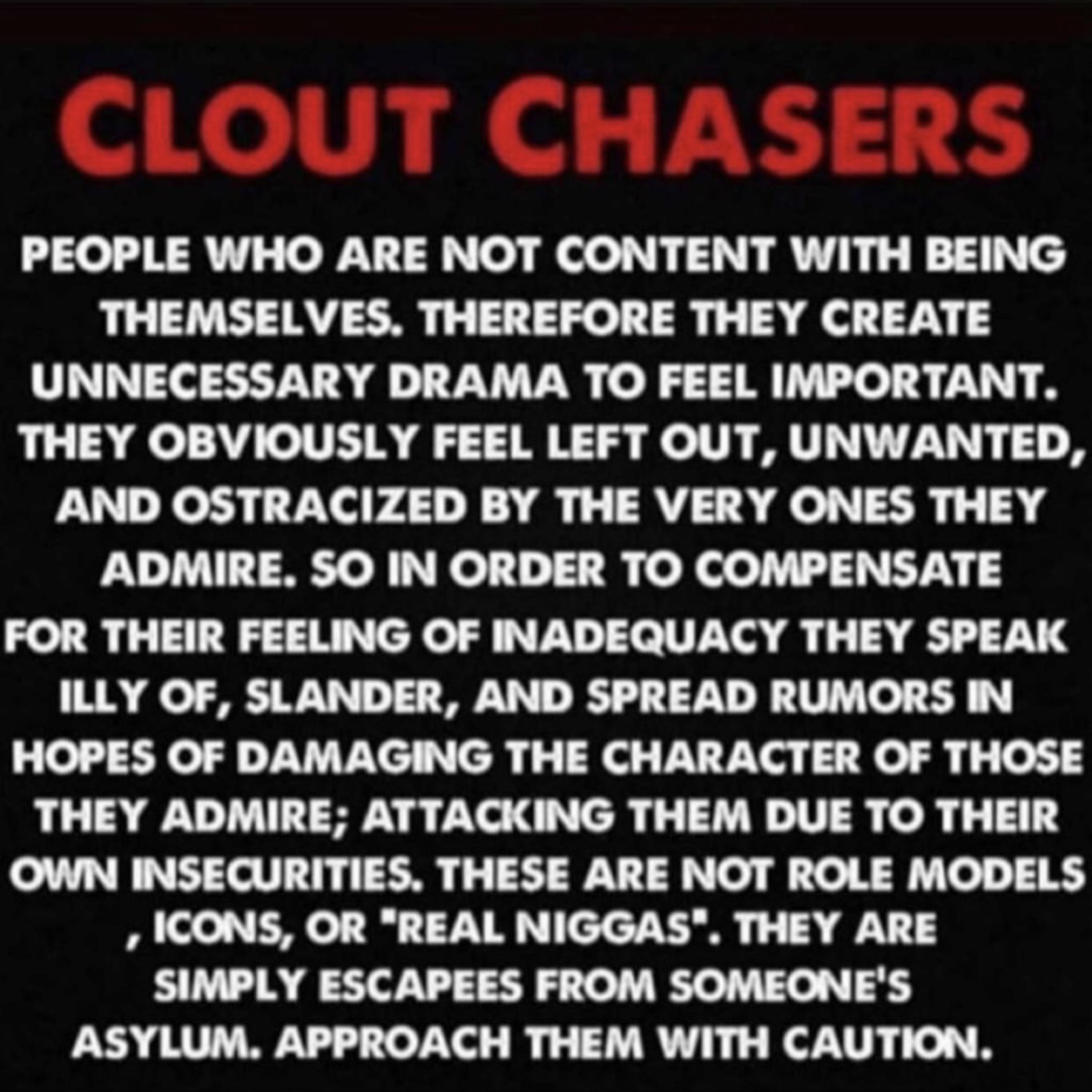 Clout Chasers artwork
