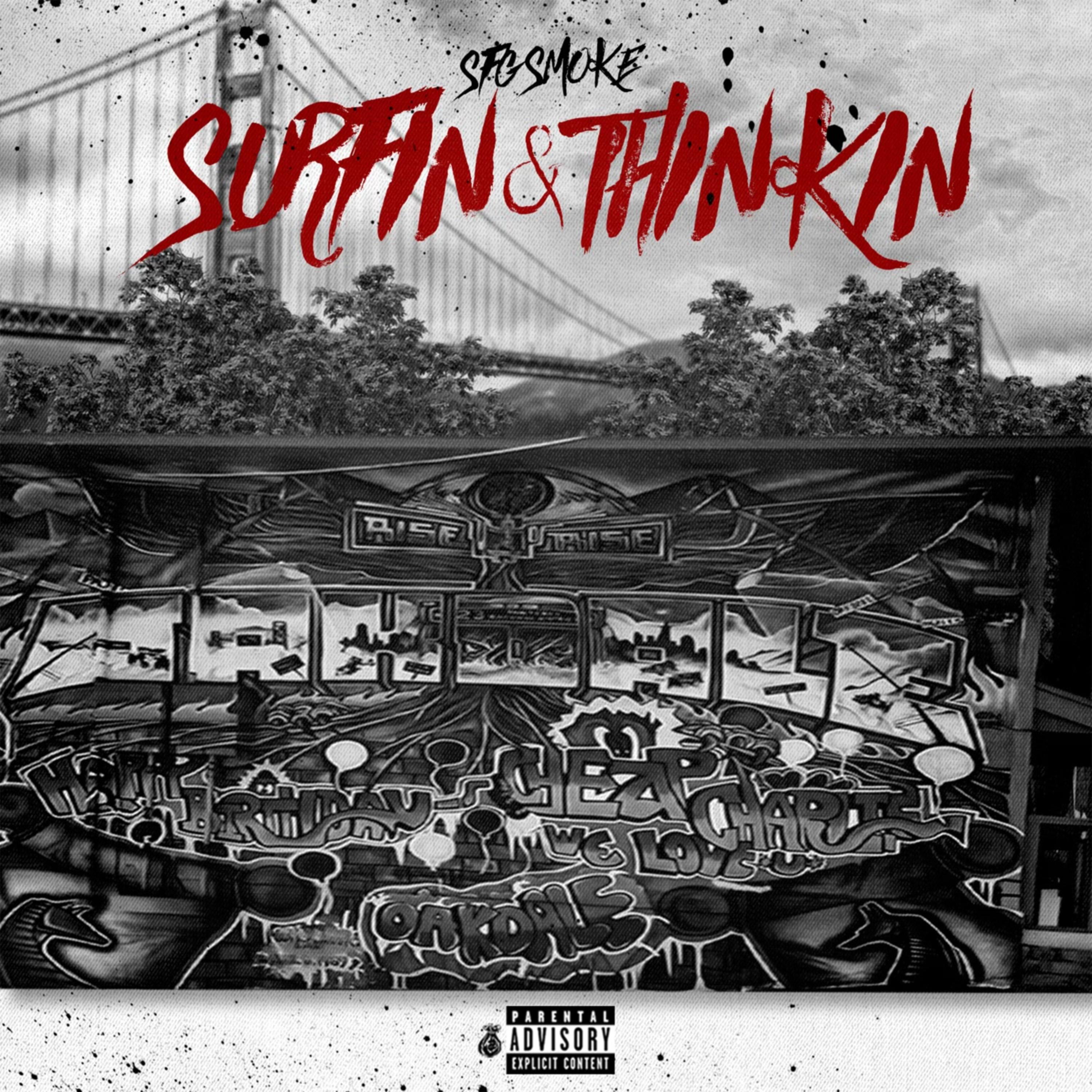 SURFIN & THINKIN artwork