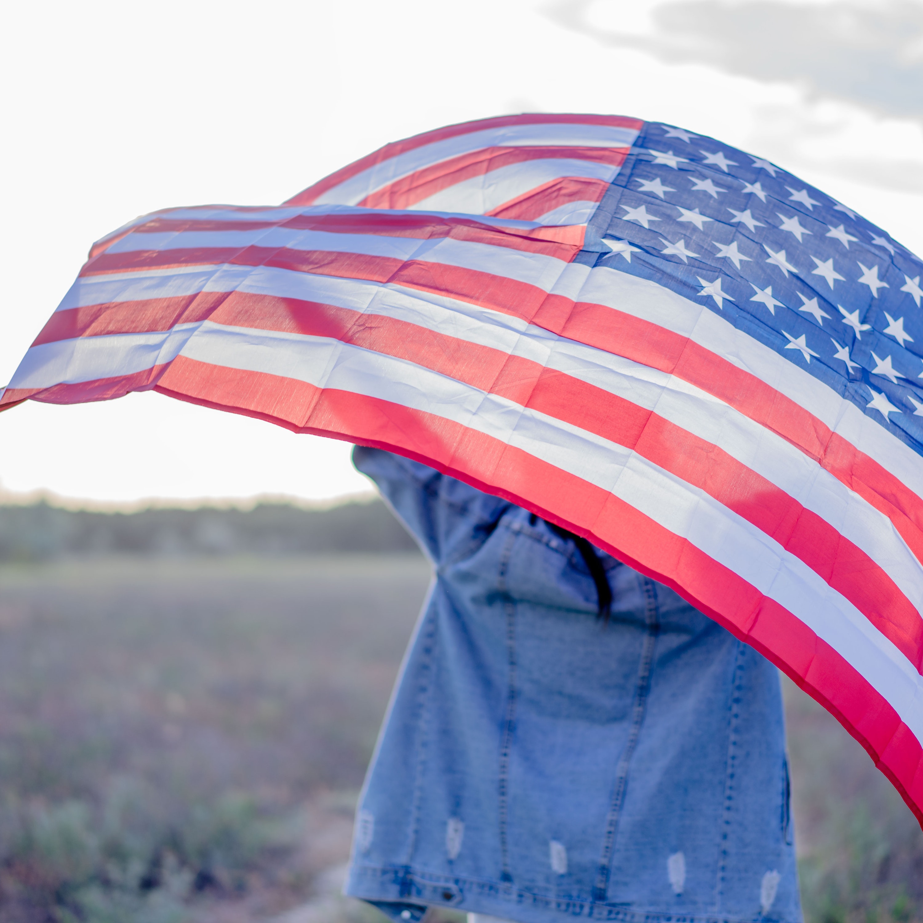 Red, White, and Blue artwork
