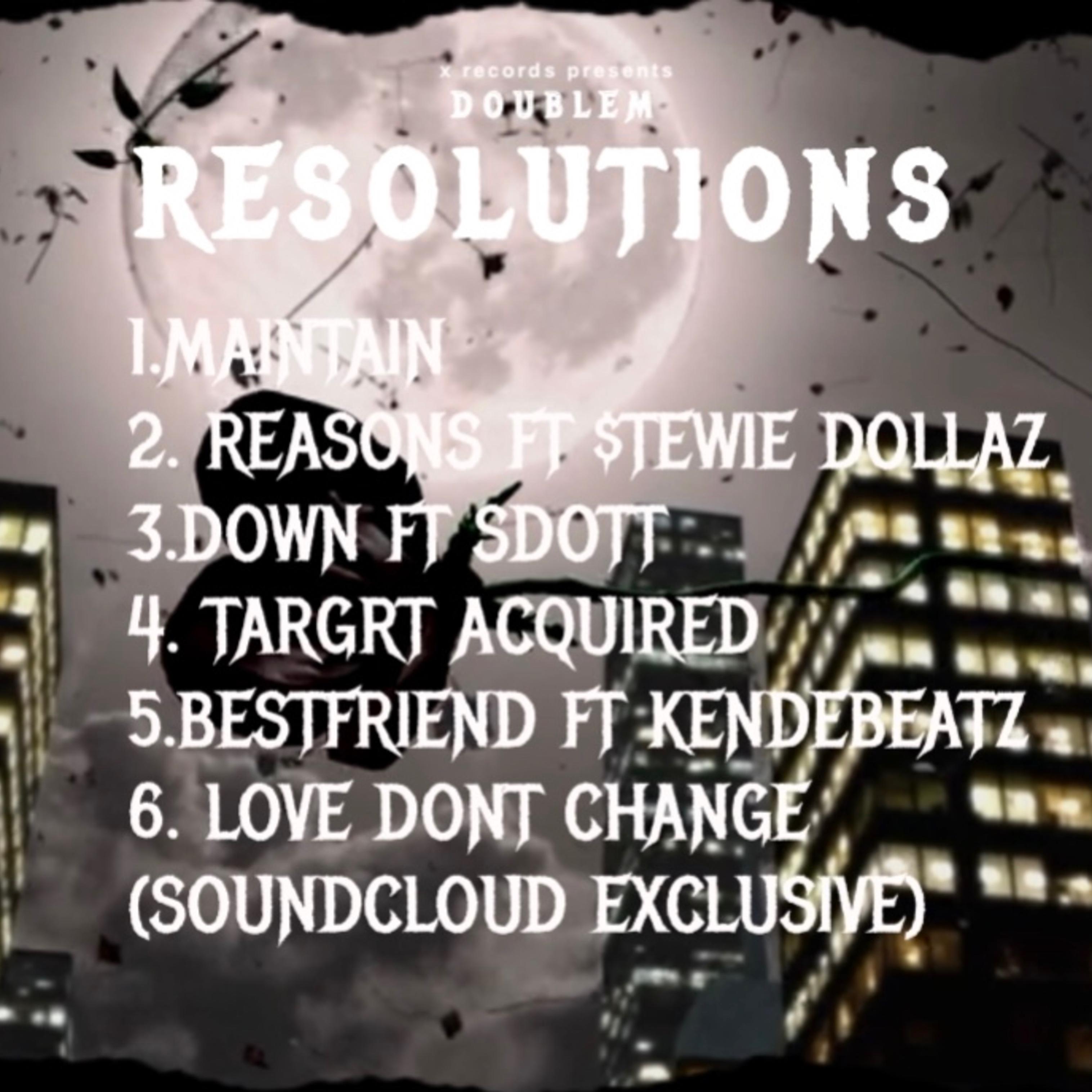 RESLOUTIONS artwork