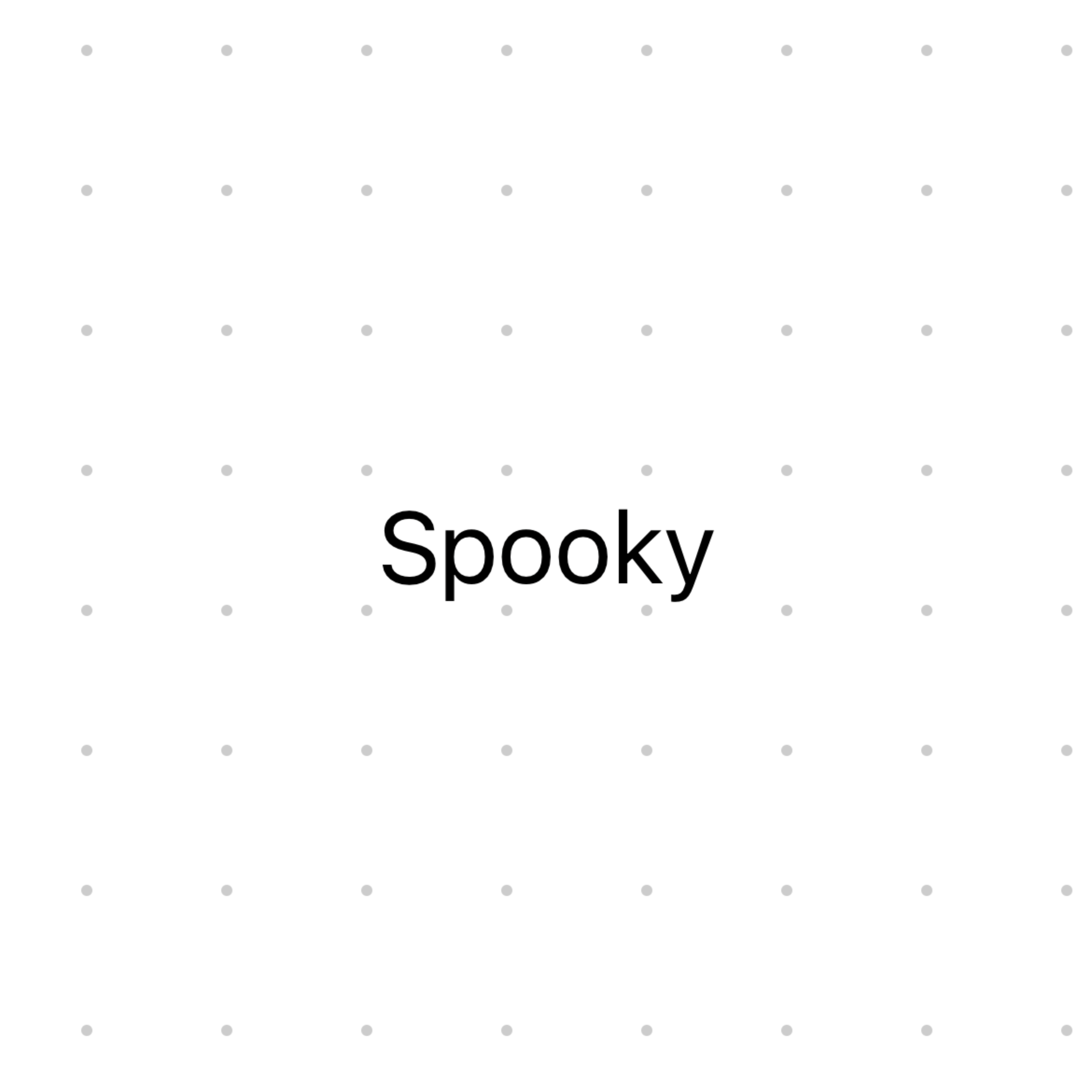 Spooky artwork