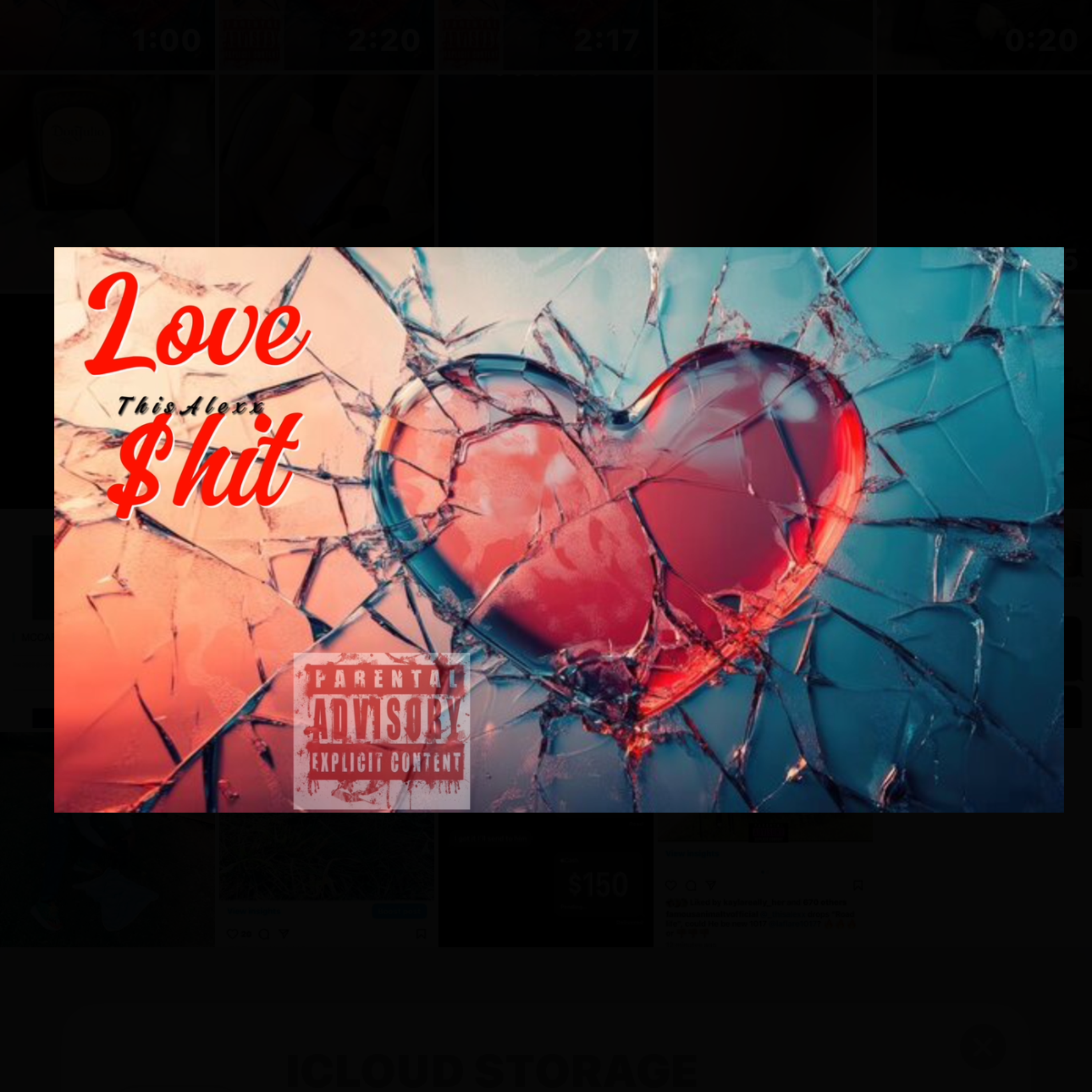 Love $hit artwork