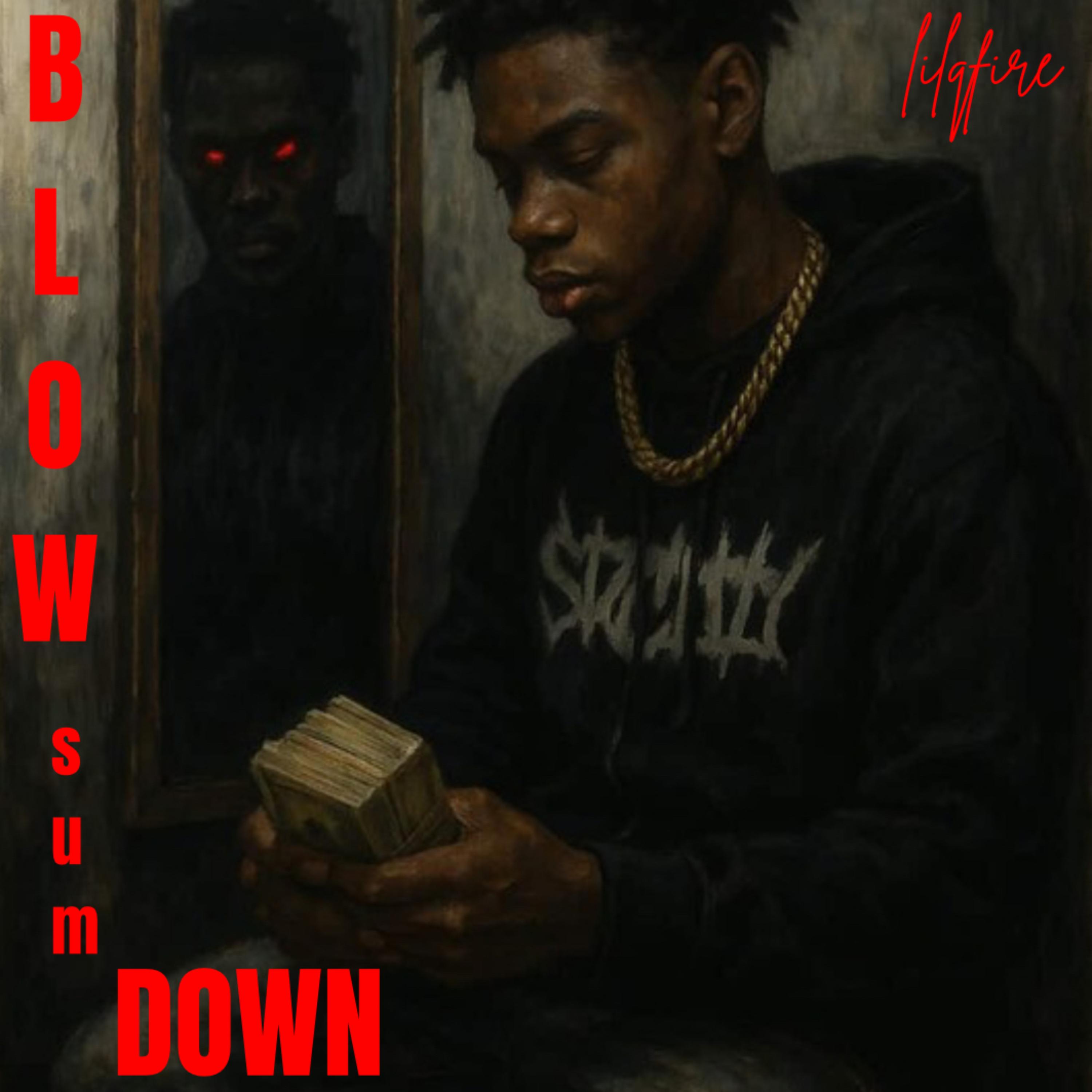 blow sum down artwork