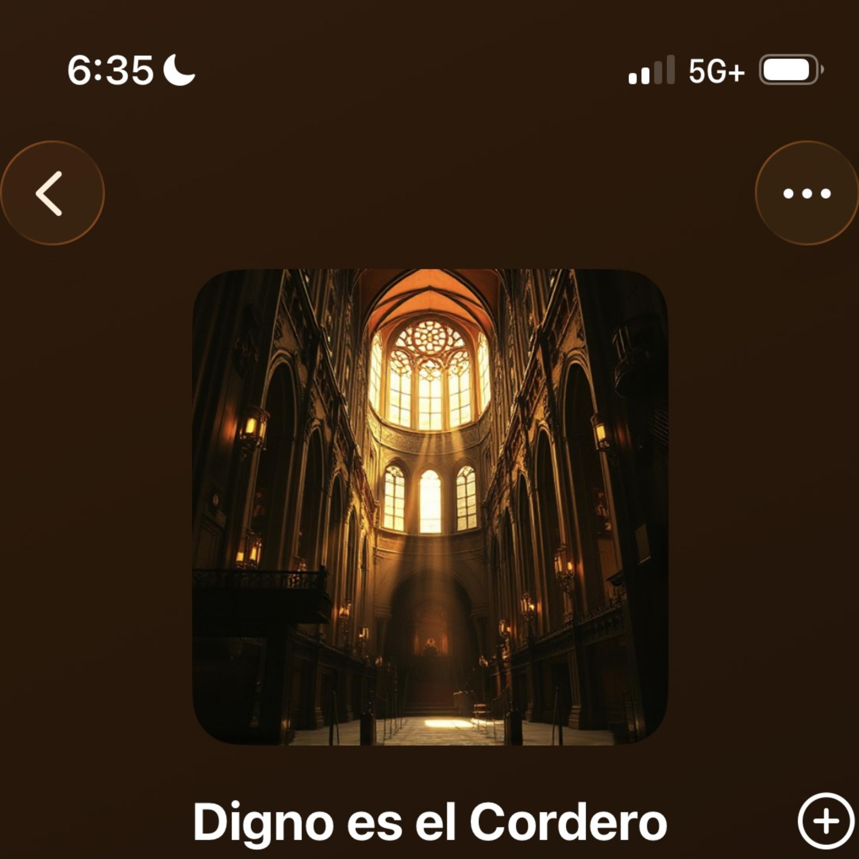 Digno es el Cordero artwork