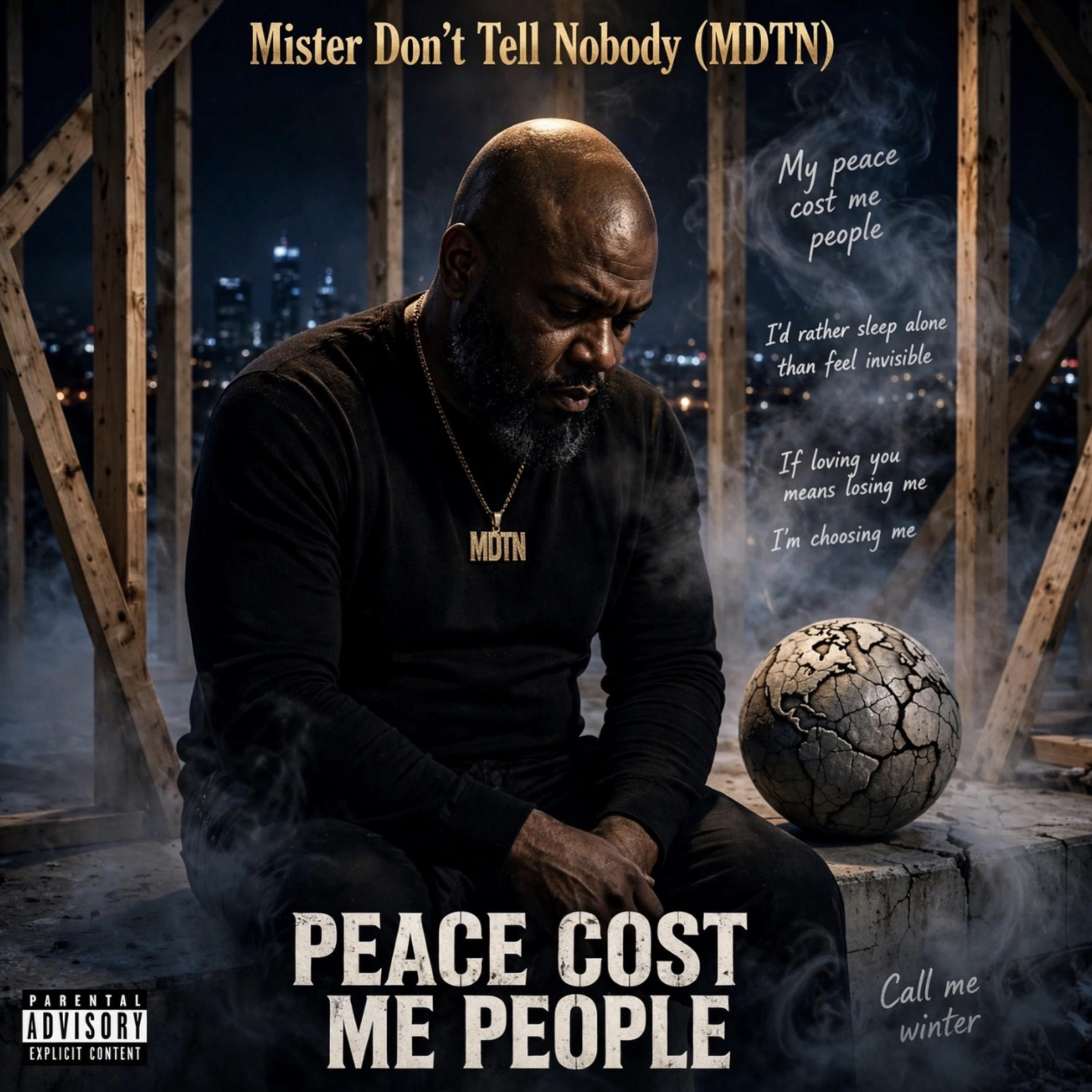 Peace Cost Me People by Mister Dont Tell nobody cover art