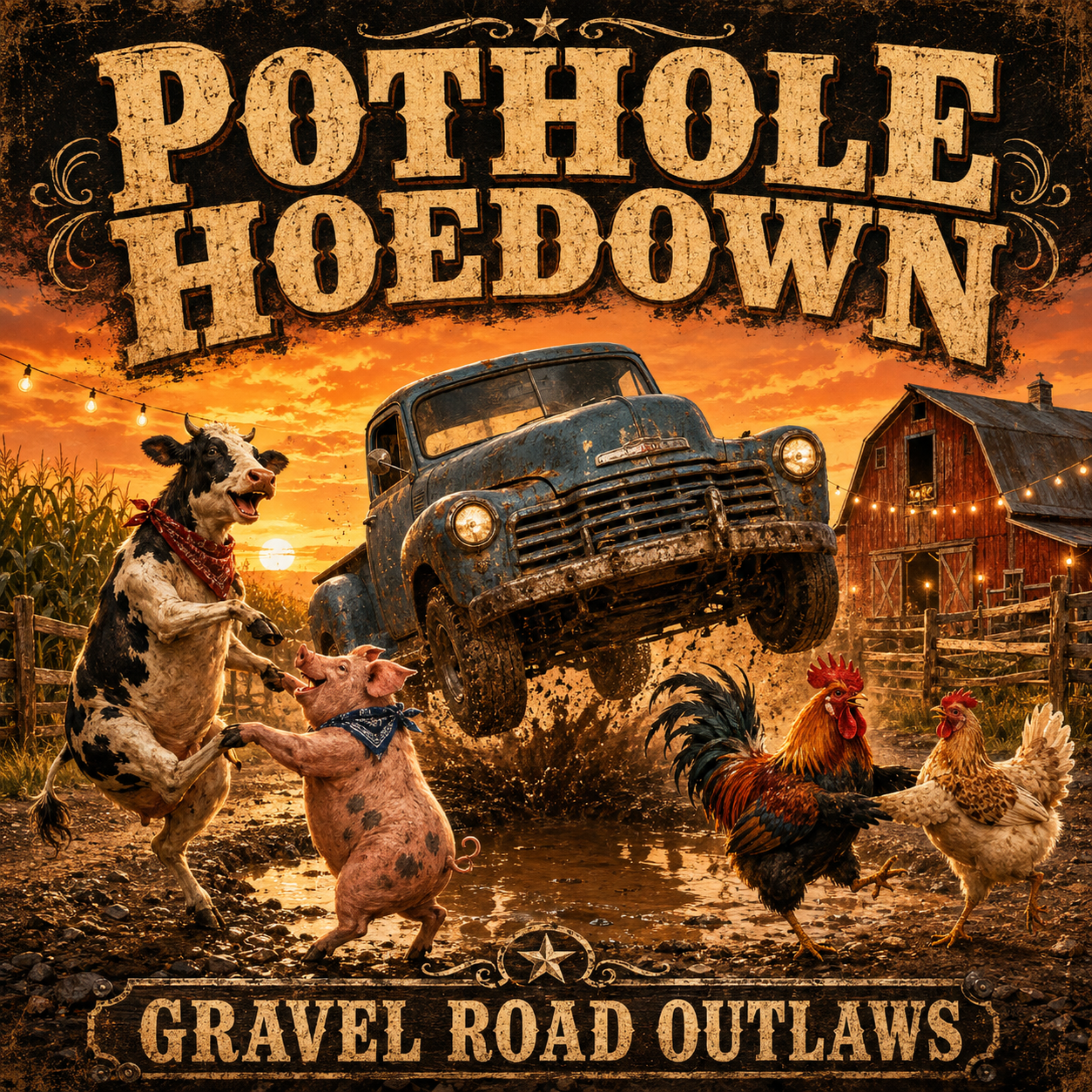 Pothole Hoedown by Gravel Road Outlaws cover art
