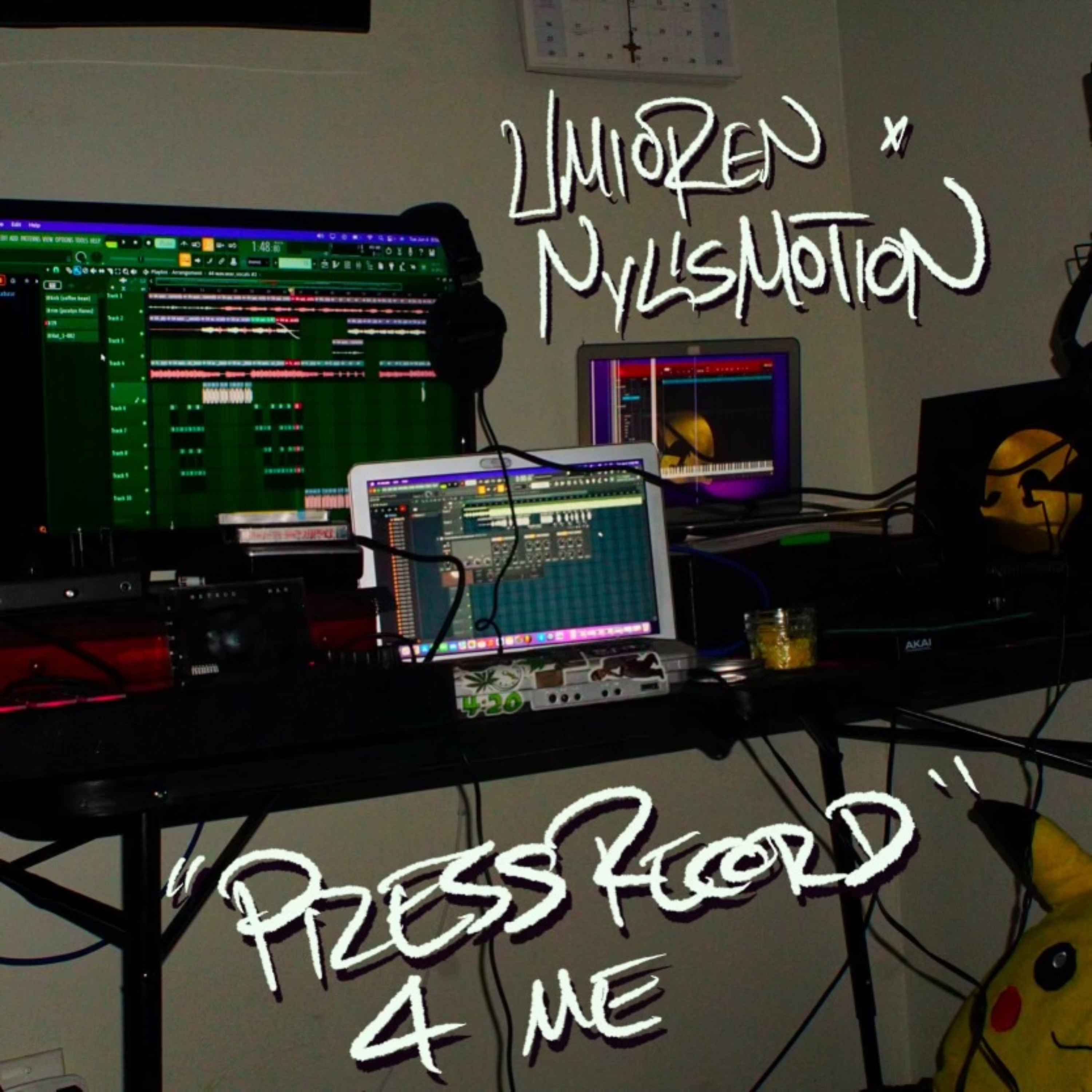 Press Record 4 Me by Umio Ren cover art