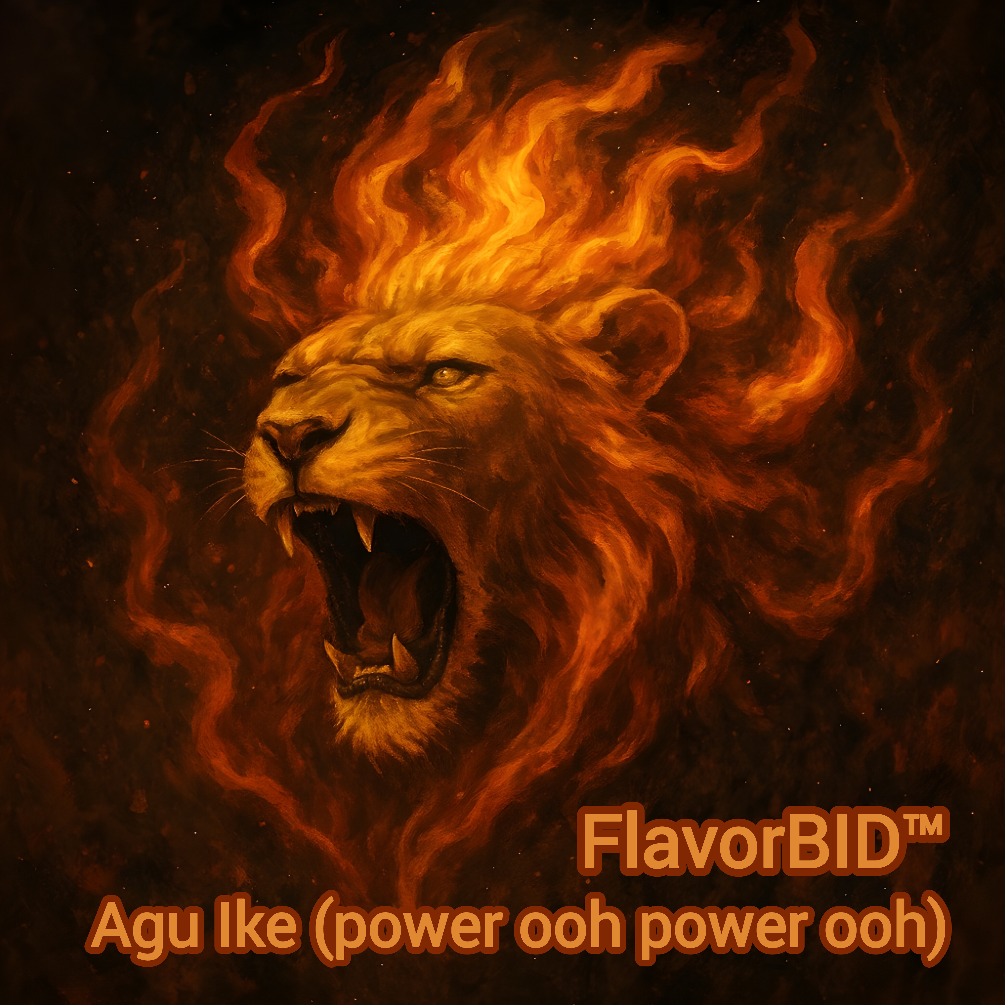 Agu Ike (power ooh power ooh) artwork