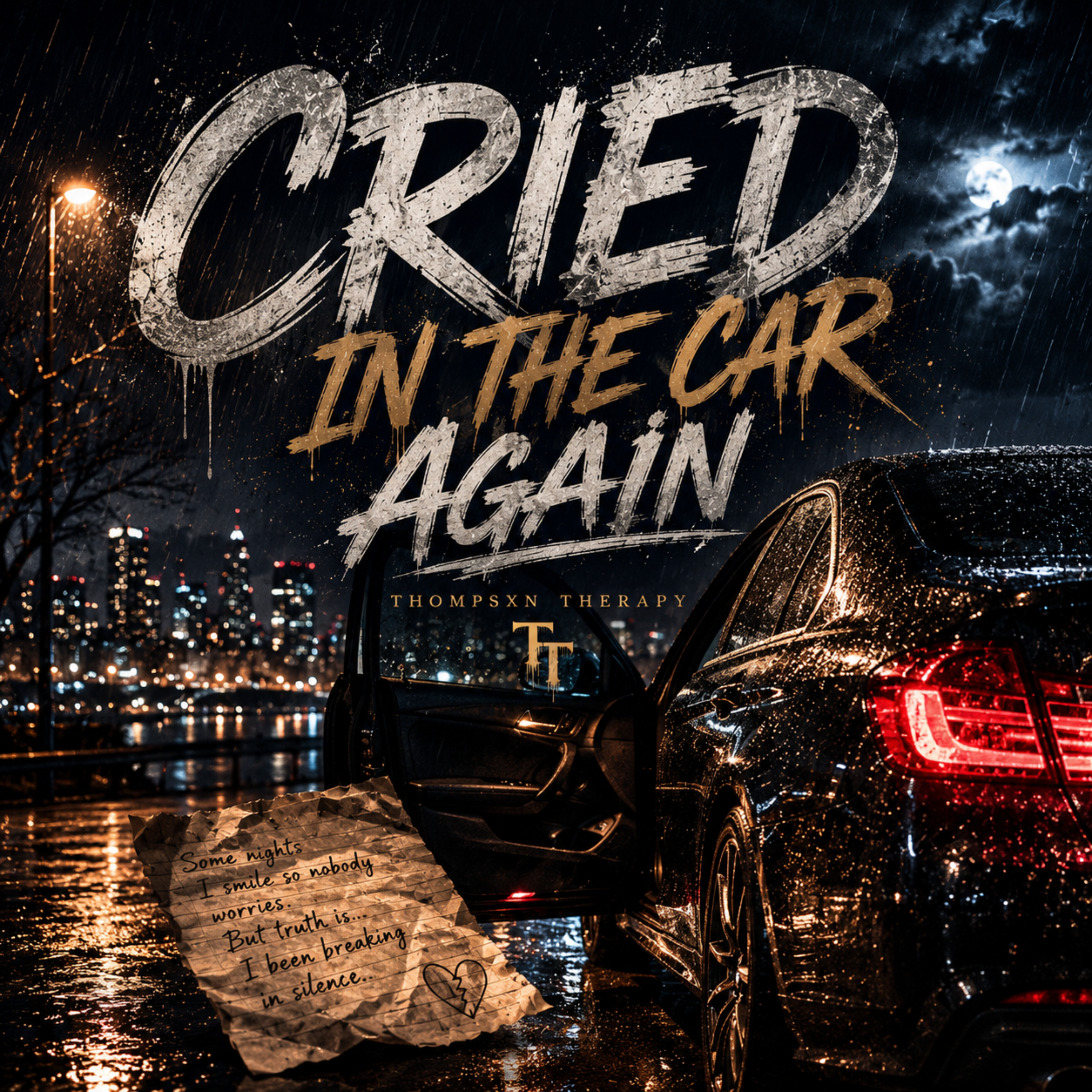 Cried In The Car Again by Thompsxn Therapy cover art