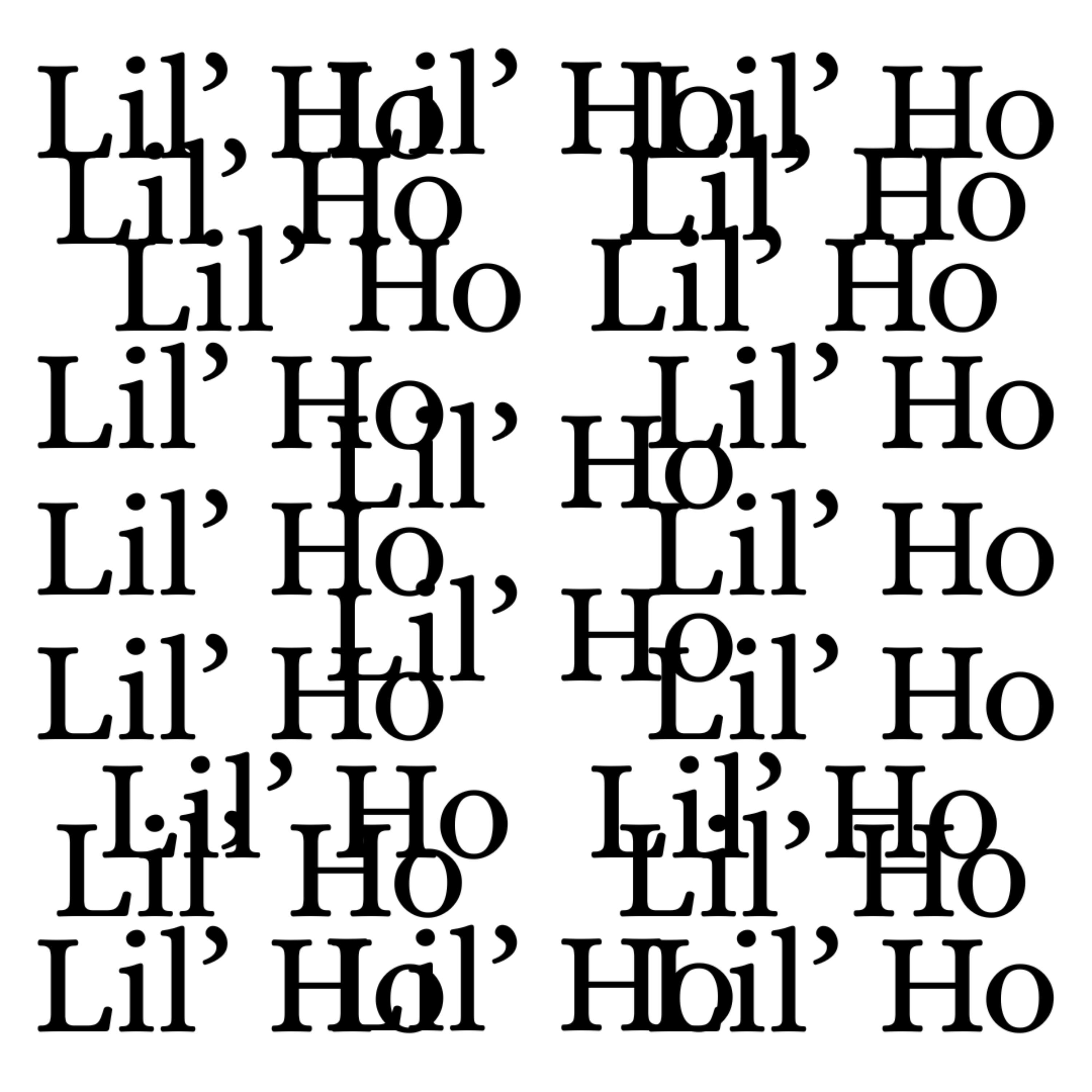Lil’ Ho artwork