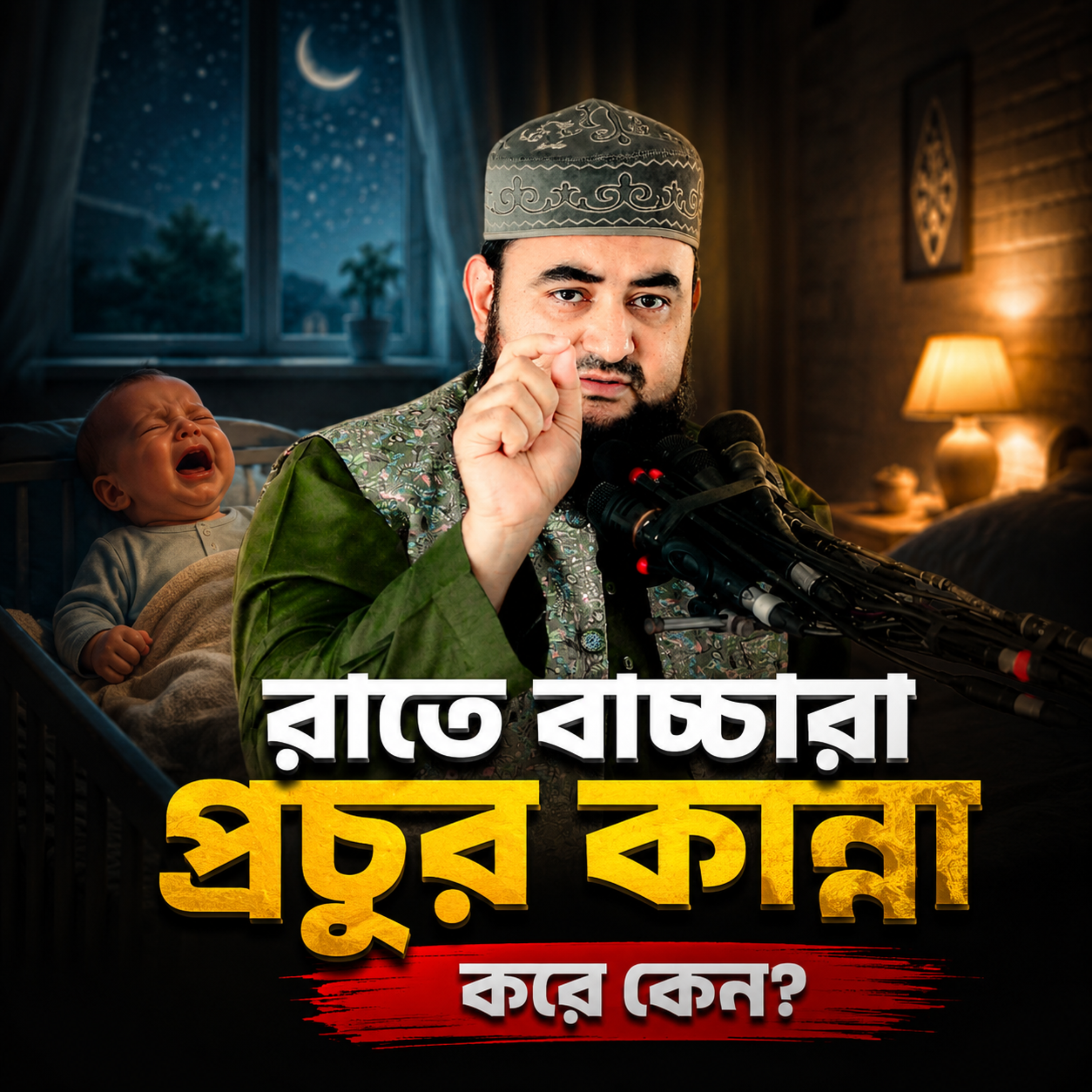 রাতে বাচ্চারা প্রচুর কান্না করে কেন জেনে নিন by Hafizur Rahman Siddique cover art