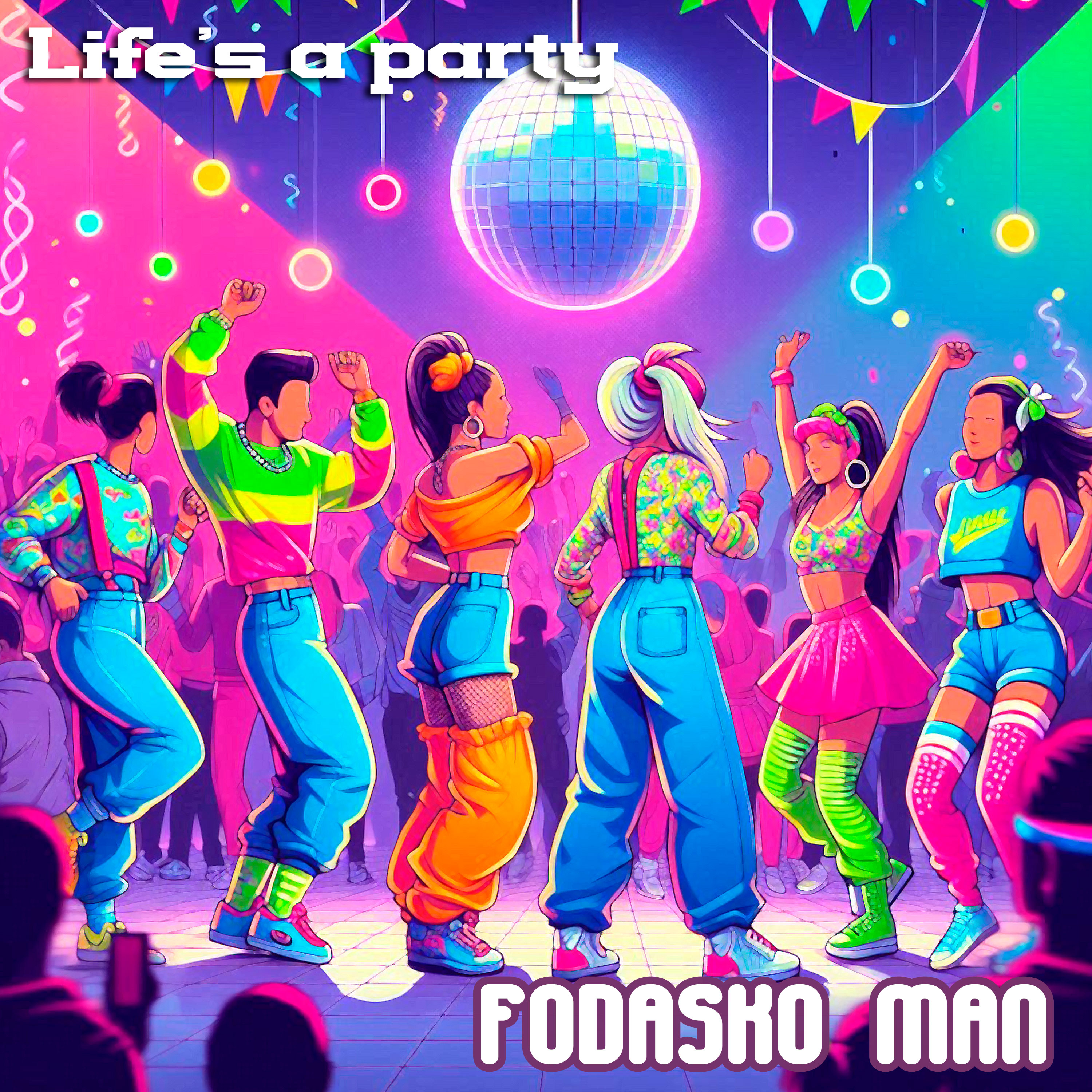 Life's a party artwork