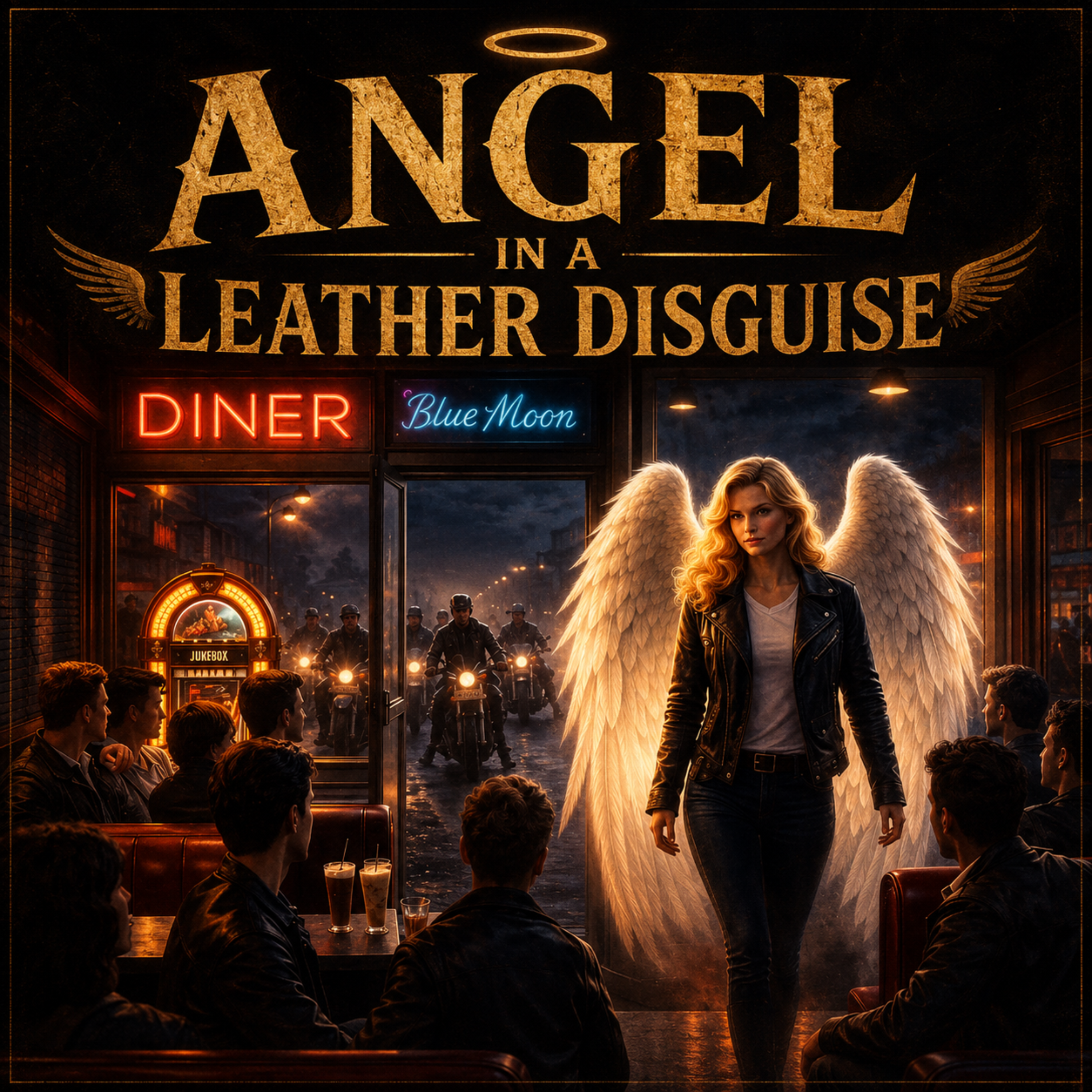 Angel in a Leather Disquise by Moodmixer (Ai-doowop) cover art