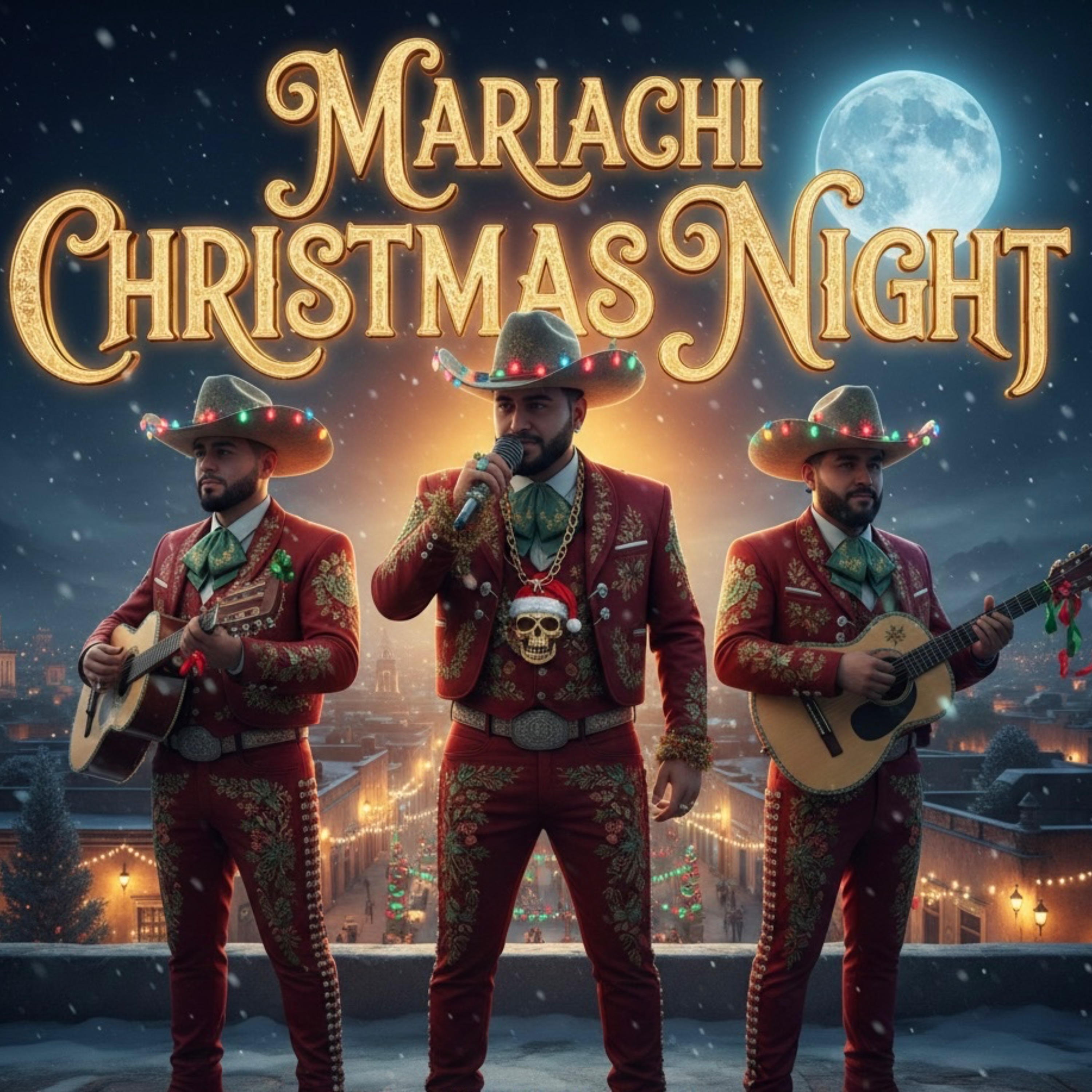 Mariachi Christmas Night artwork
