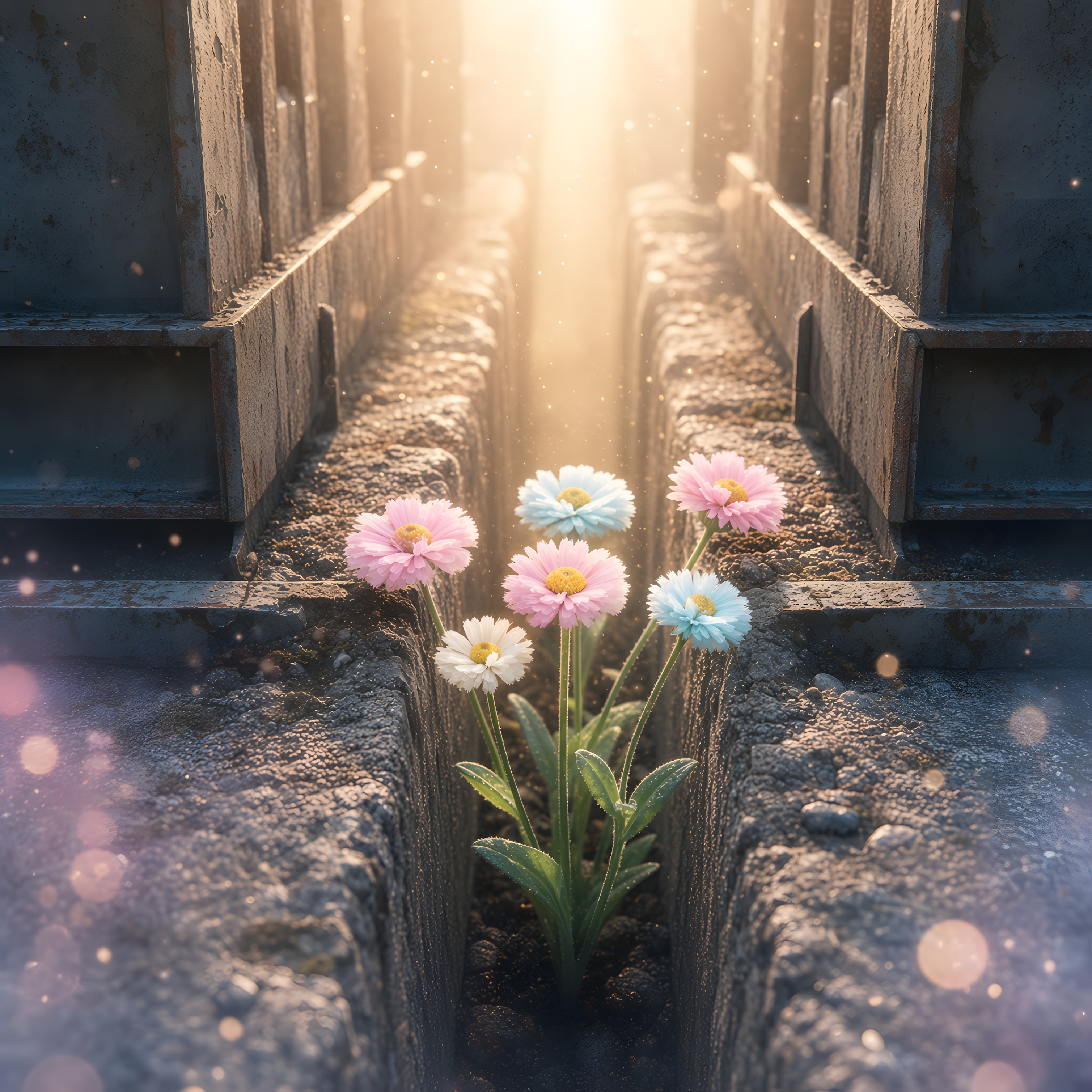 Flowers Between Buildings by CityFlower Pop cover art