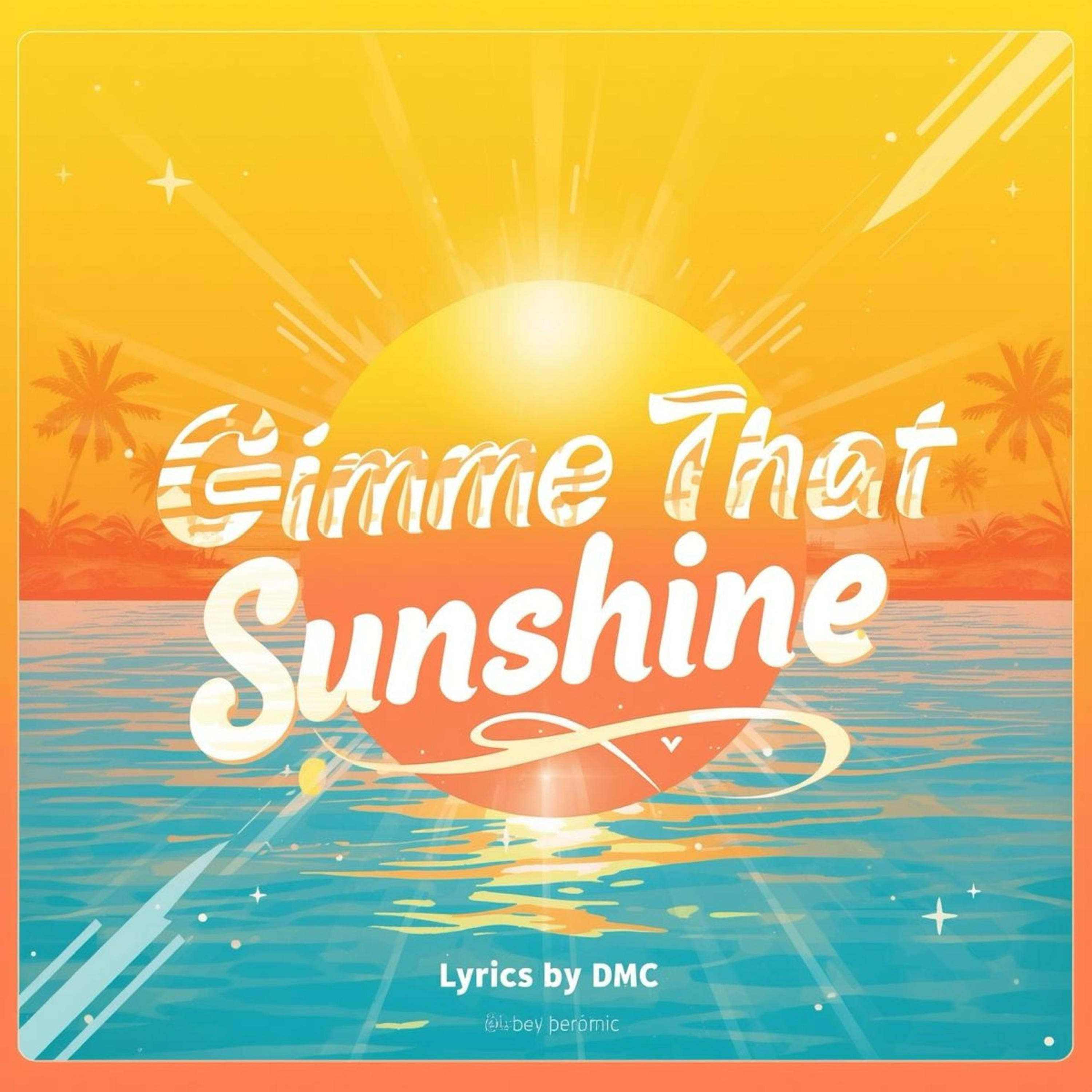 Gimme That Sunshine artwork