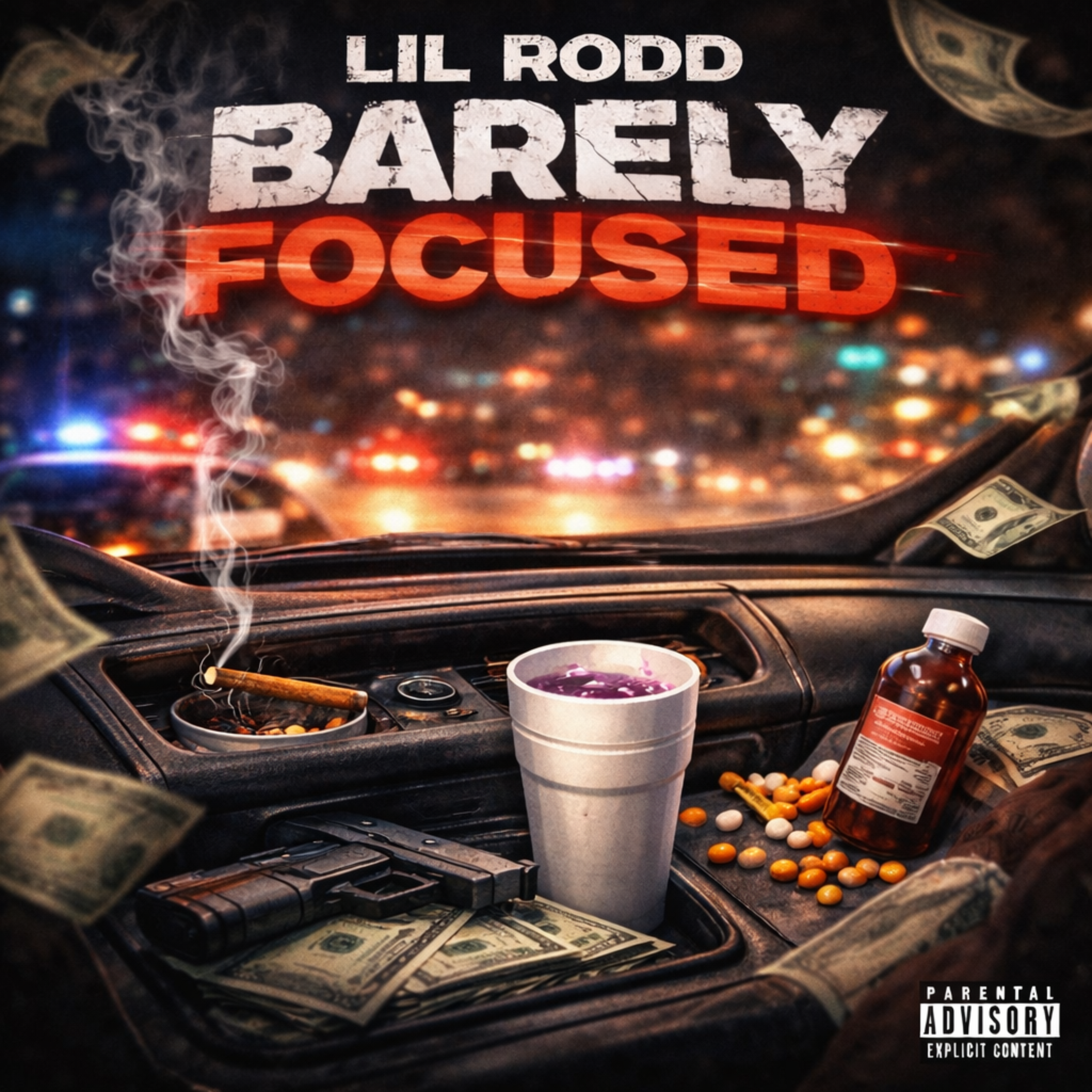 Barely focused artwork