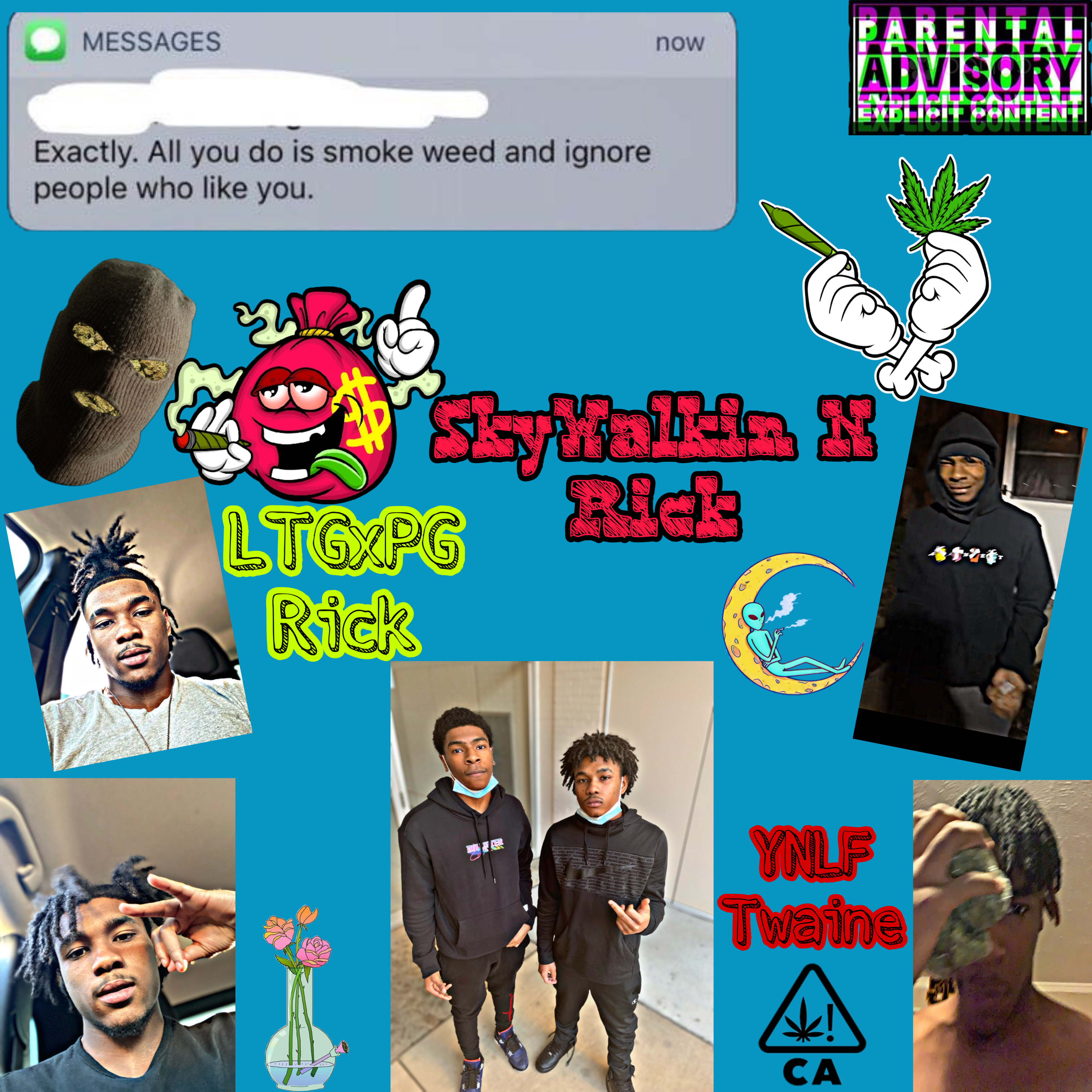 SkyWalkin N Rick by YNLF Twaine cover art