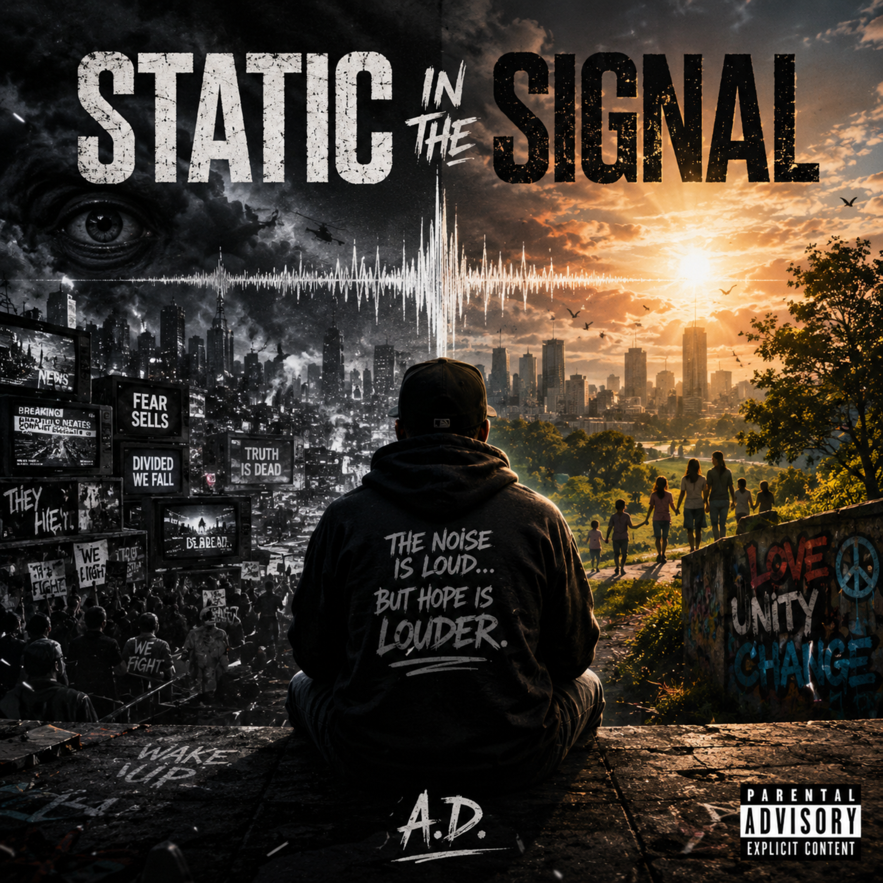 Static in the Signal by A.D. cover art