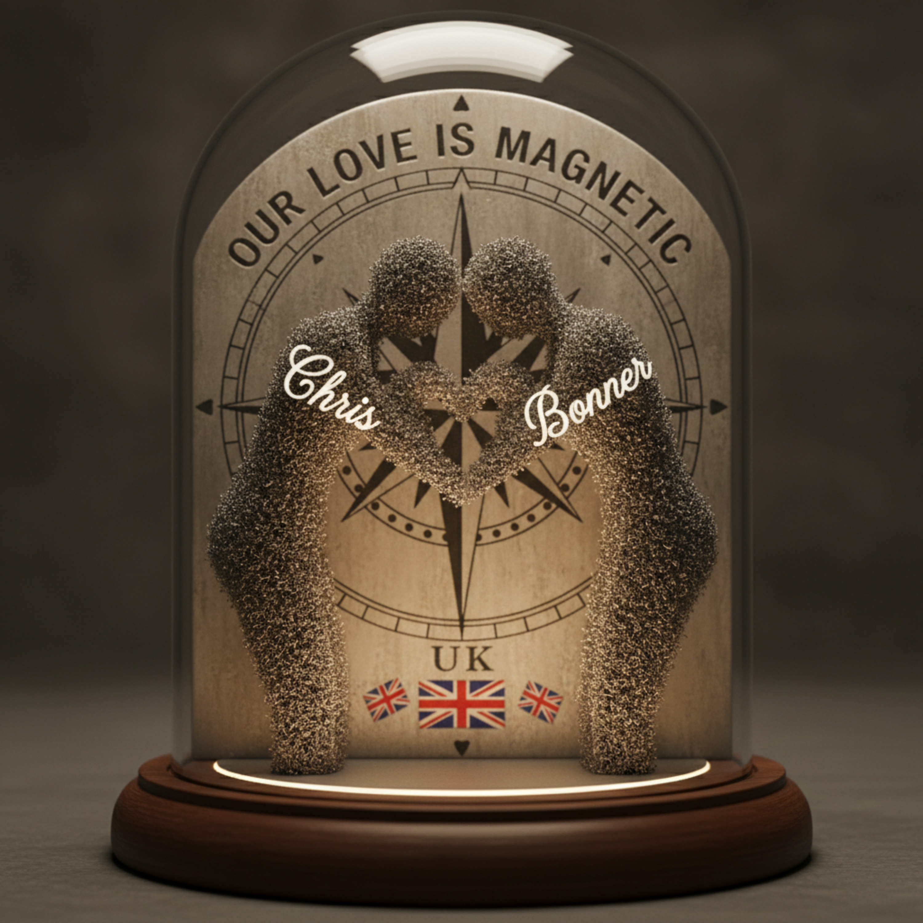 Our Love Is Magnetic by Chris Bonner UK cover art