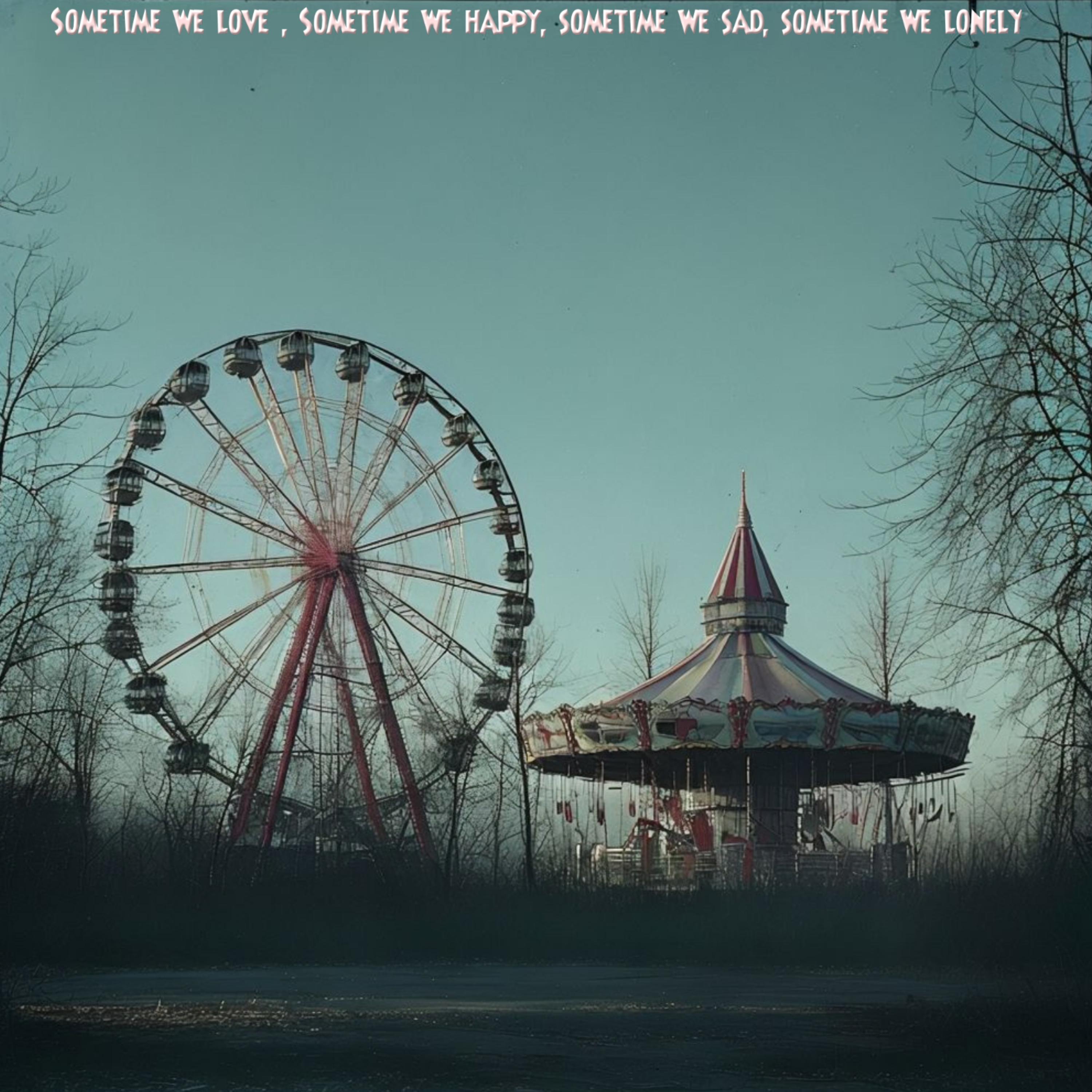 Sometime we love , Sometime we happy, sometime we sad, sometime we lonely artwork