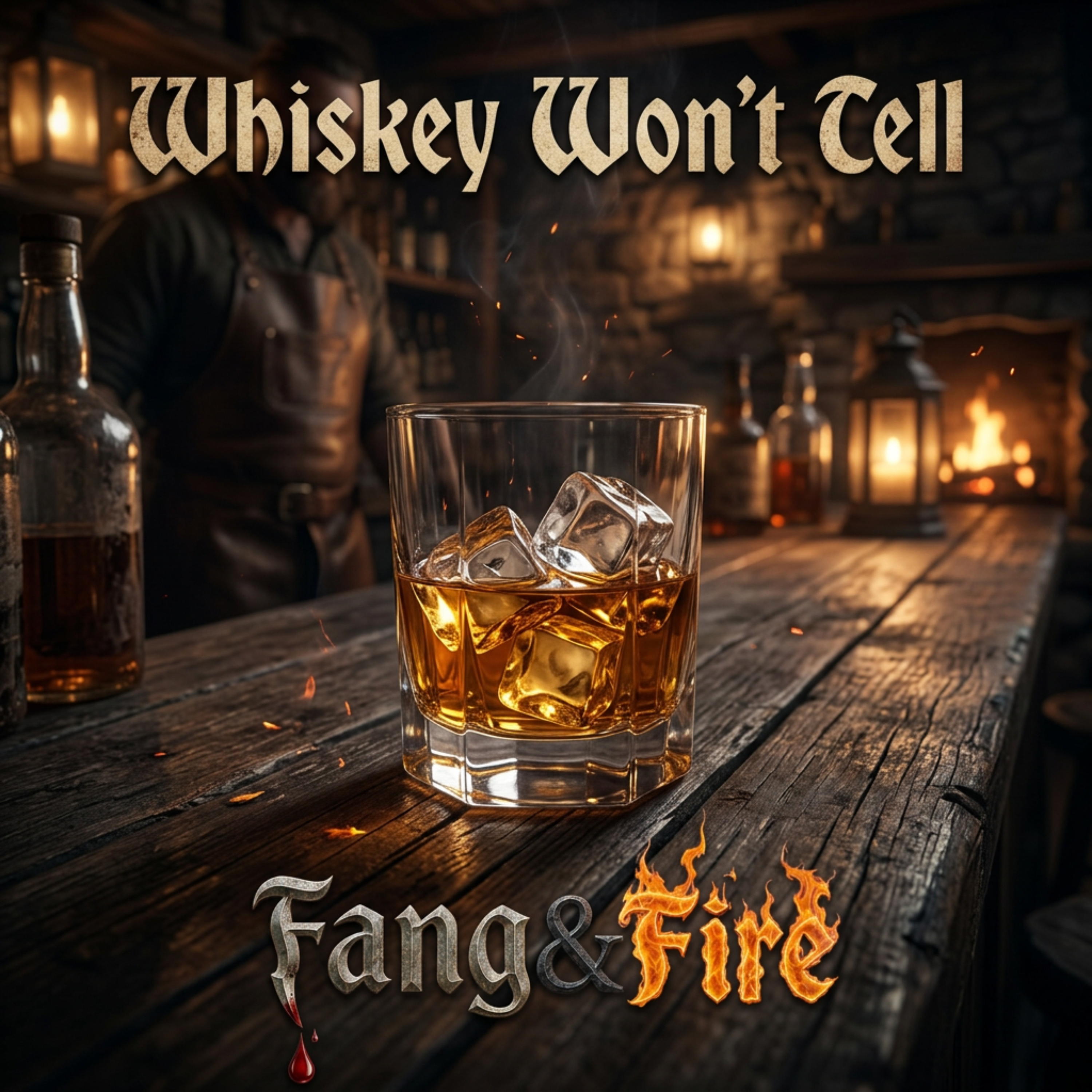WHISKEY WON'T TELL by Fang&Fire cover art