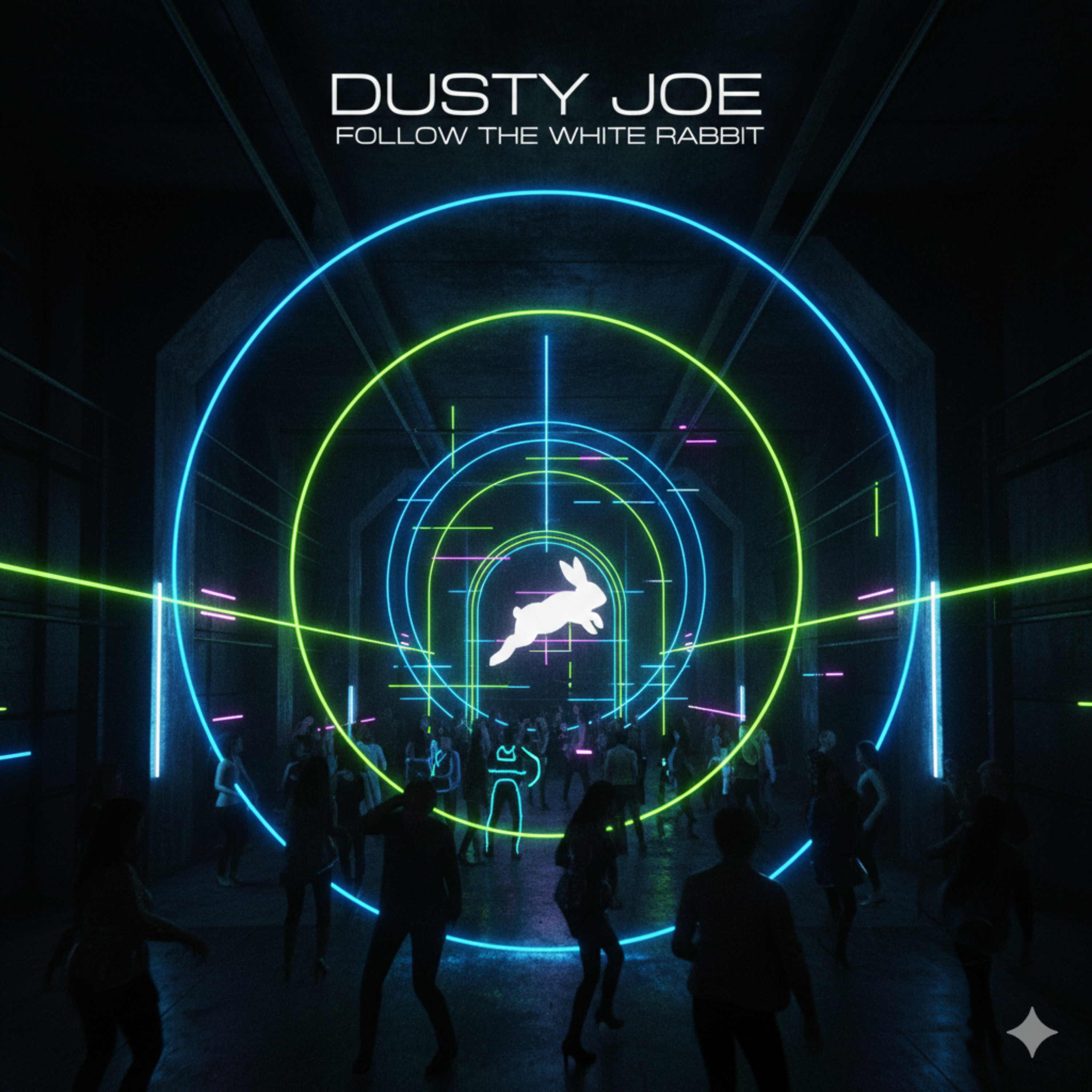 Follow the White Rabbit by dusty joe cover art