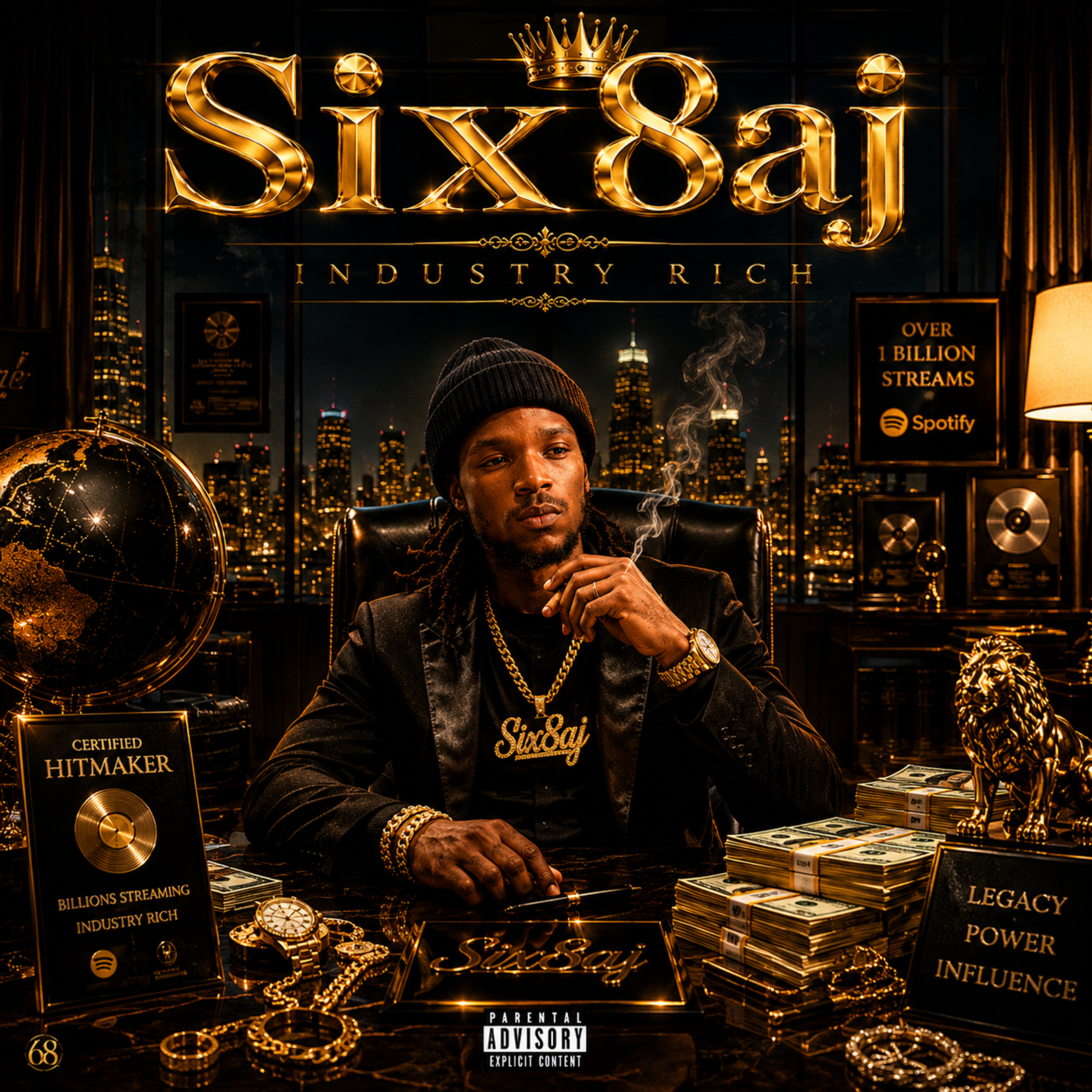 industry rich by Six8Aj cover art