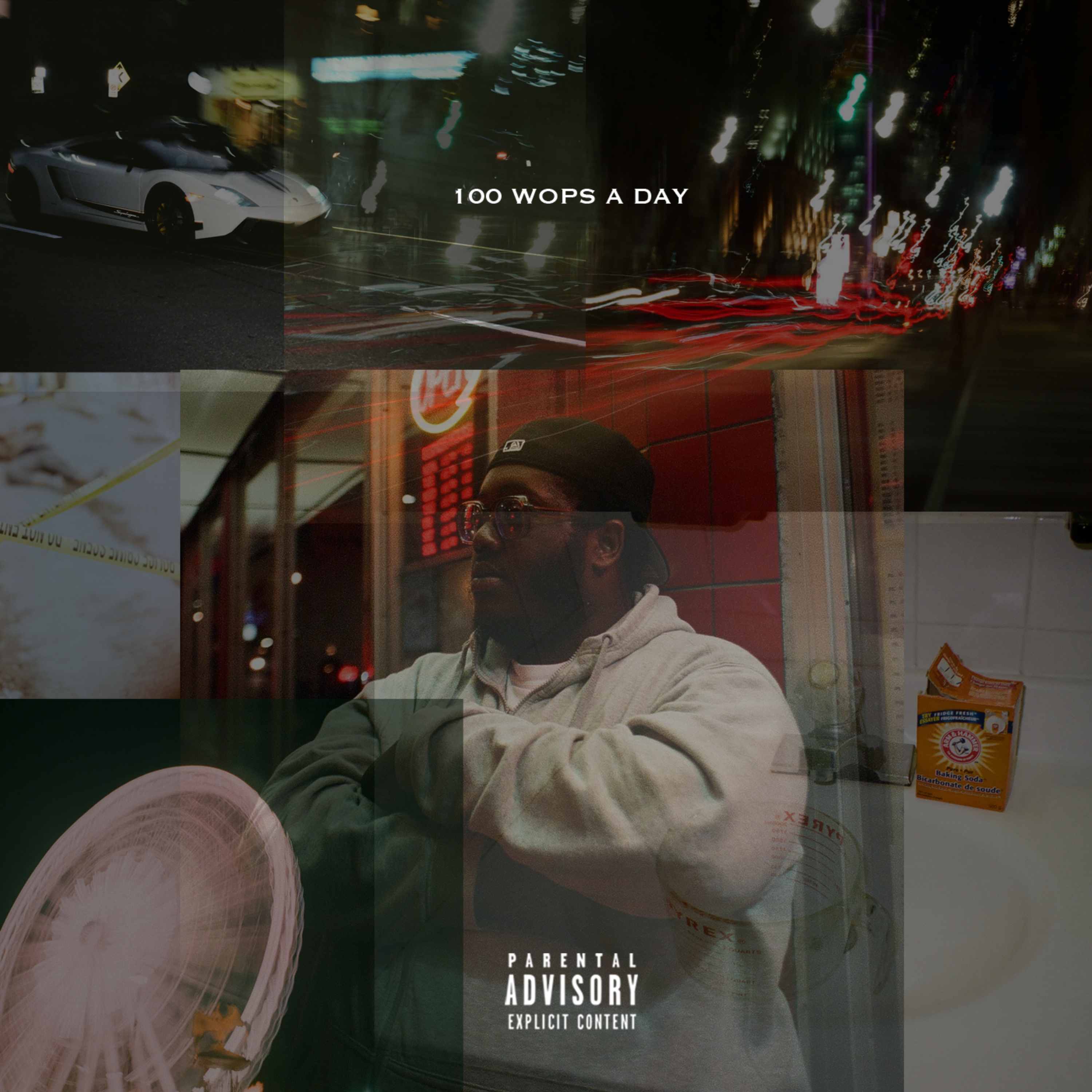 100 WOPS A DAY artwork