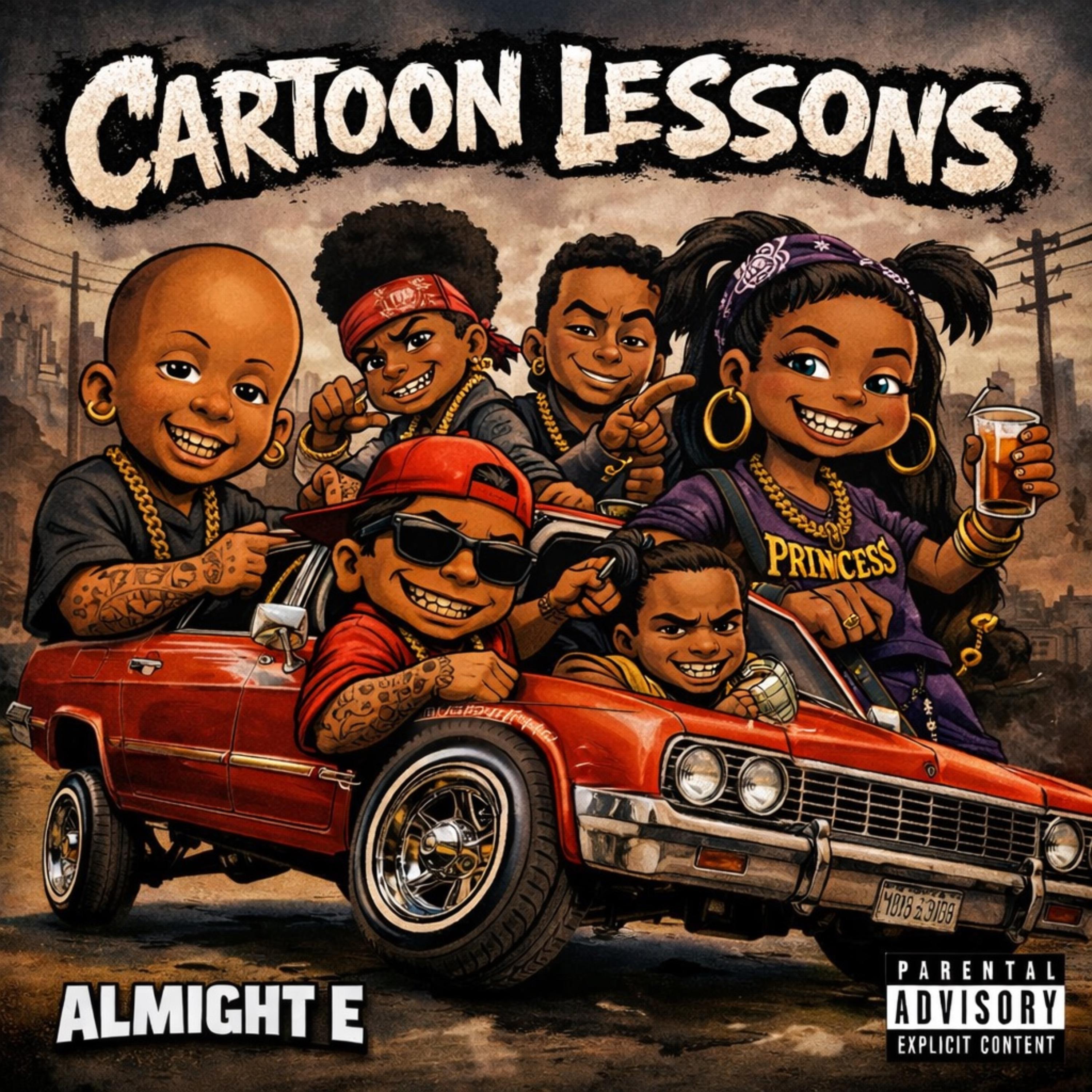 Cartoon Lessons by ALMIGHT E cover art