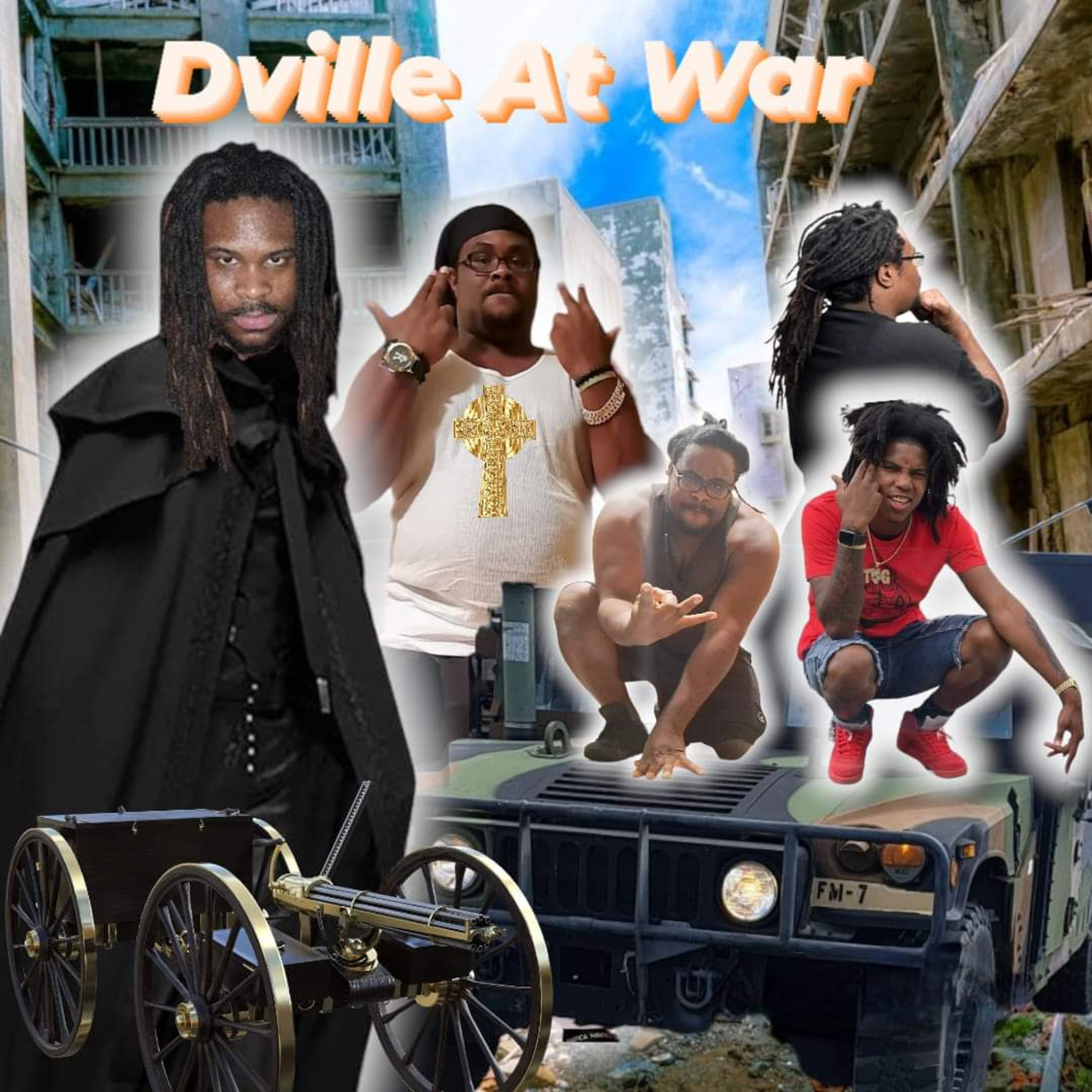 DVILLE AT WAR artwork