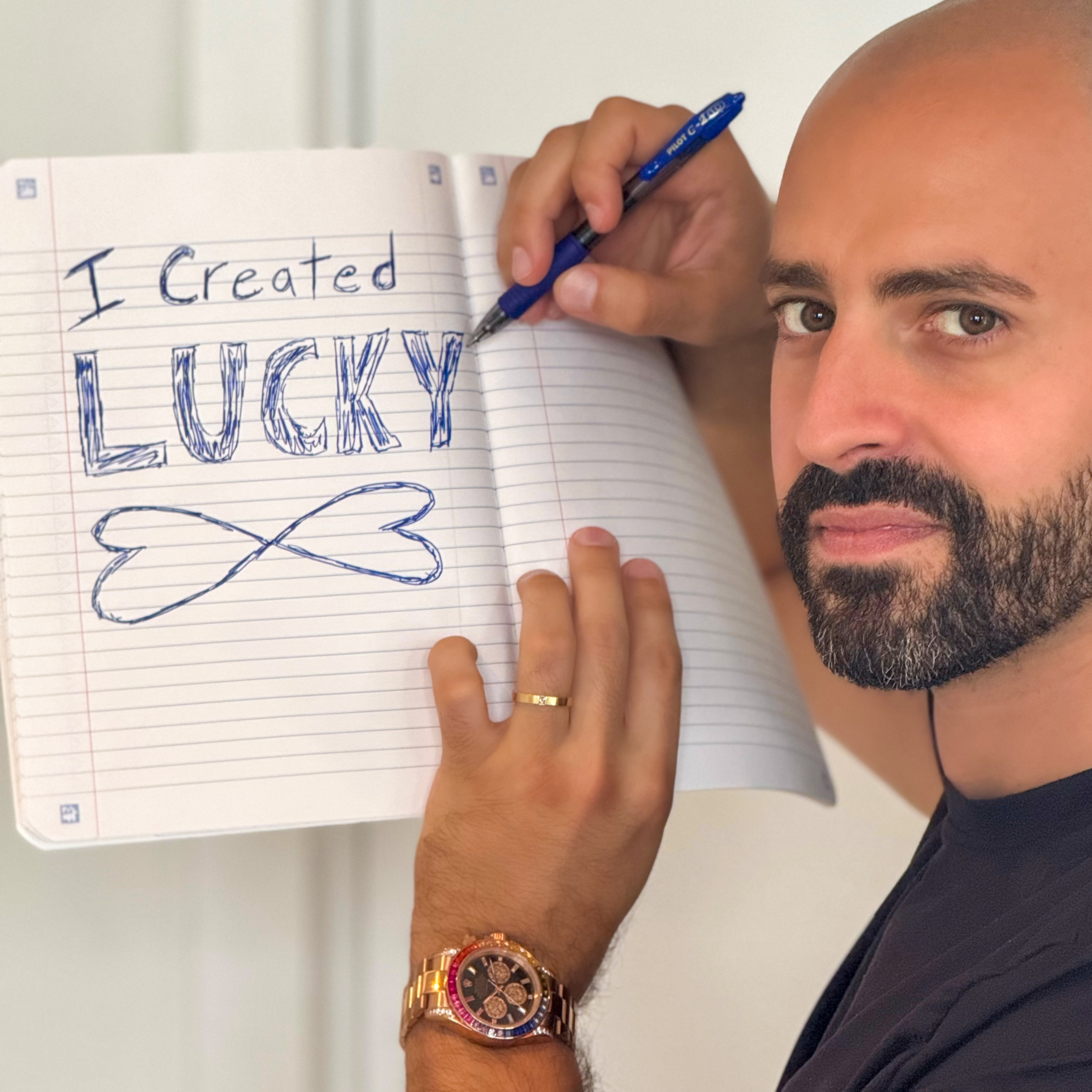 I Created LUCK artwork