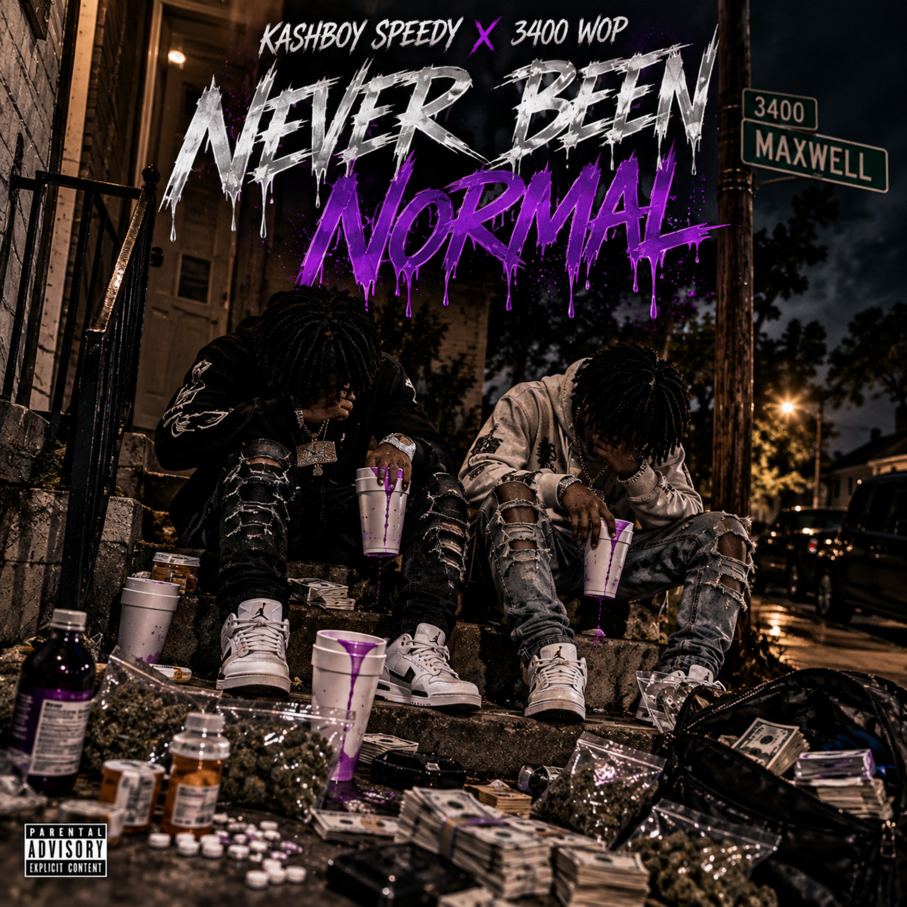 Never Been Normal by Kashboy Speedy cover art