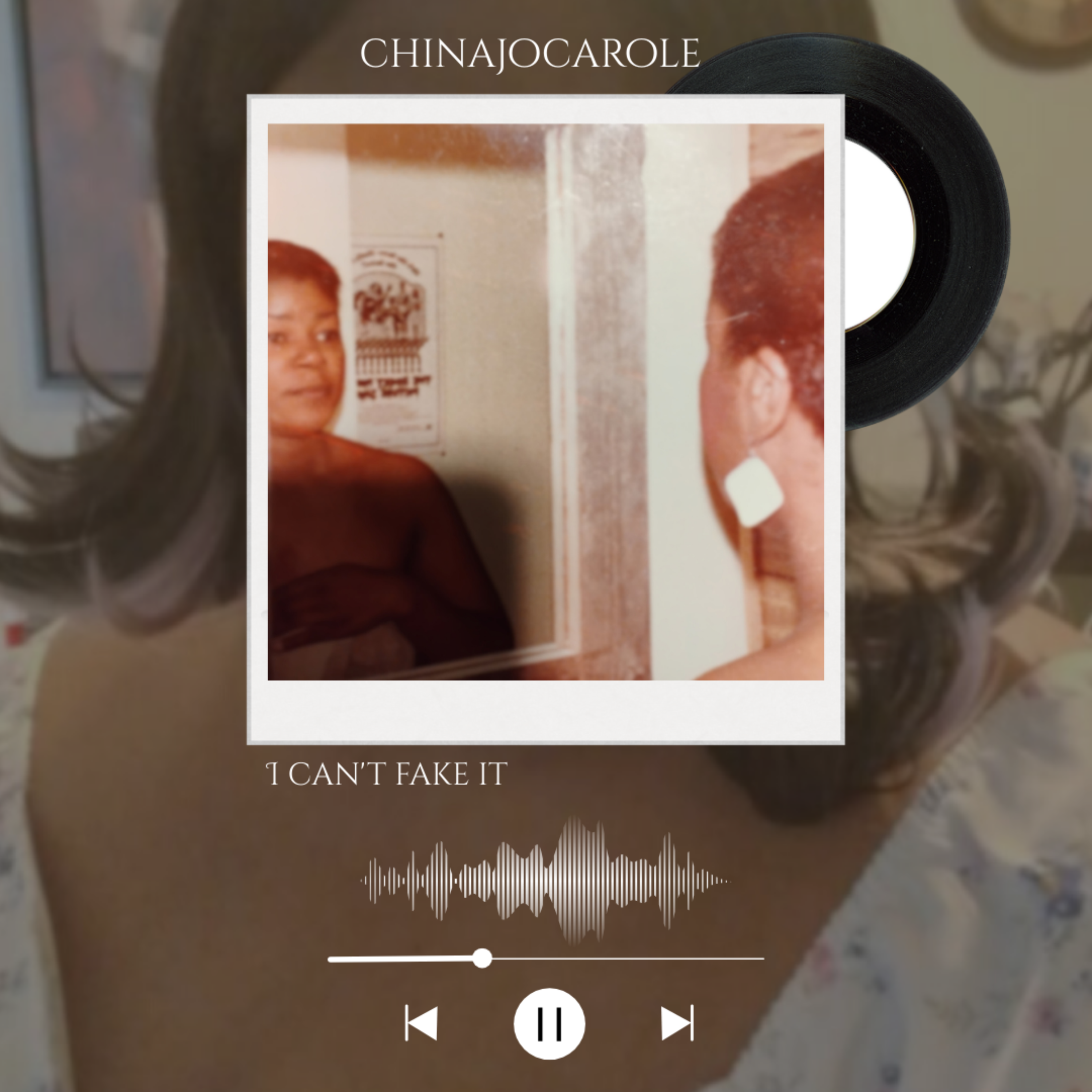 I cant fake it artwork