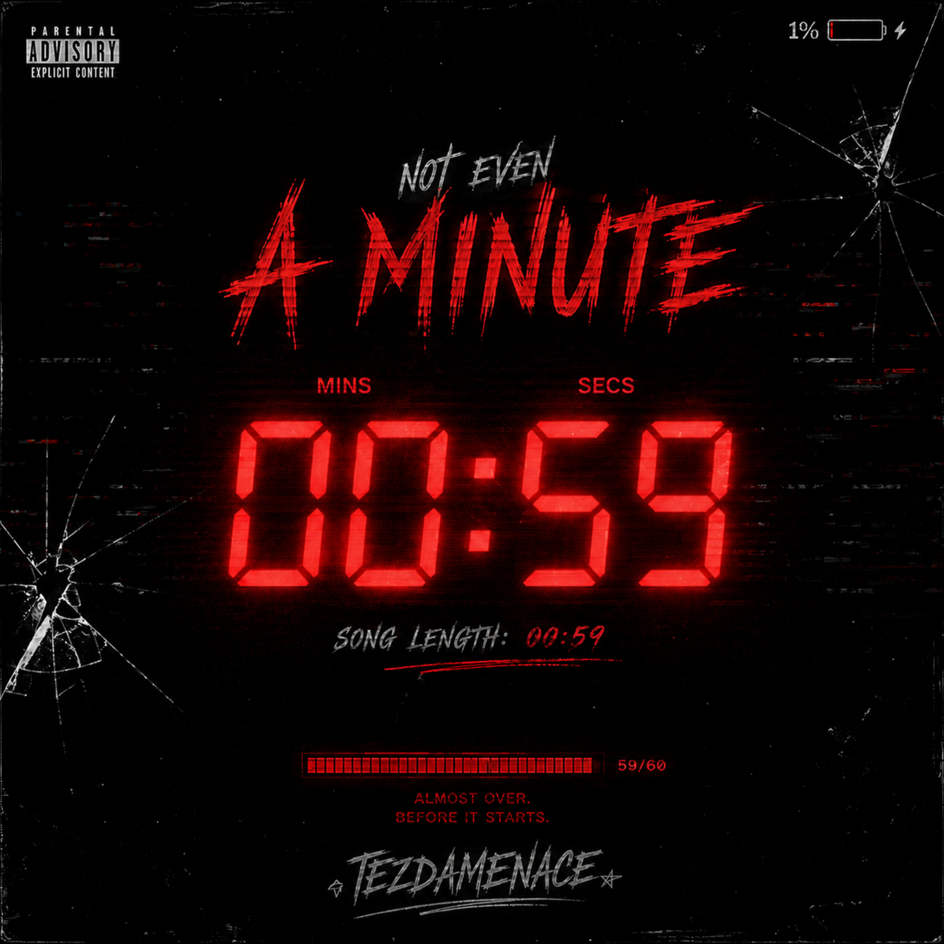 Not Even A Minute by Tezdamenace cover art