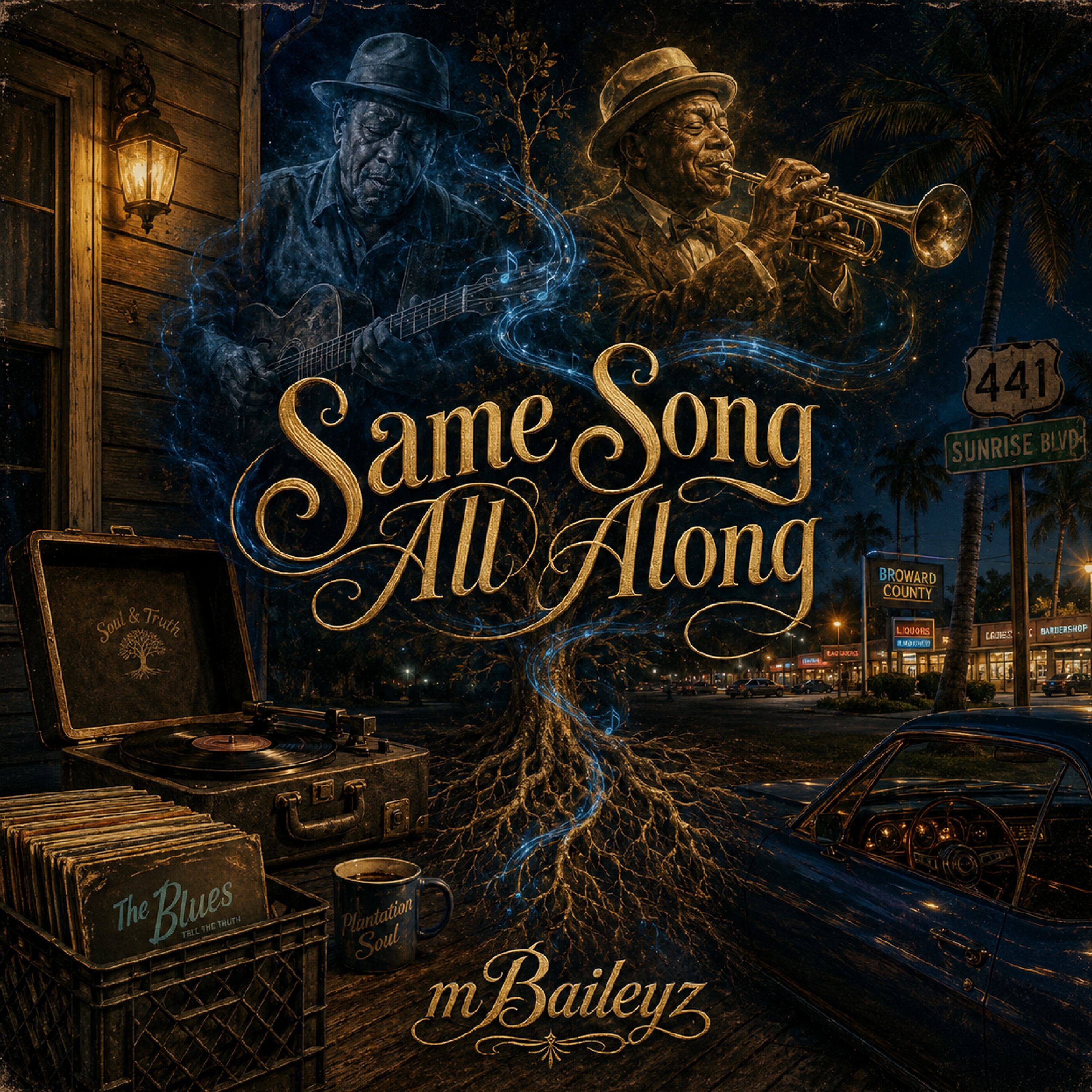 Same Song All Along by mBaileyz cover art