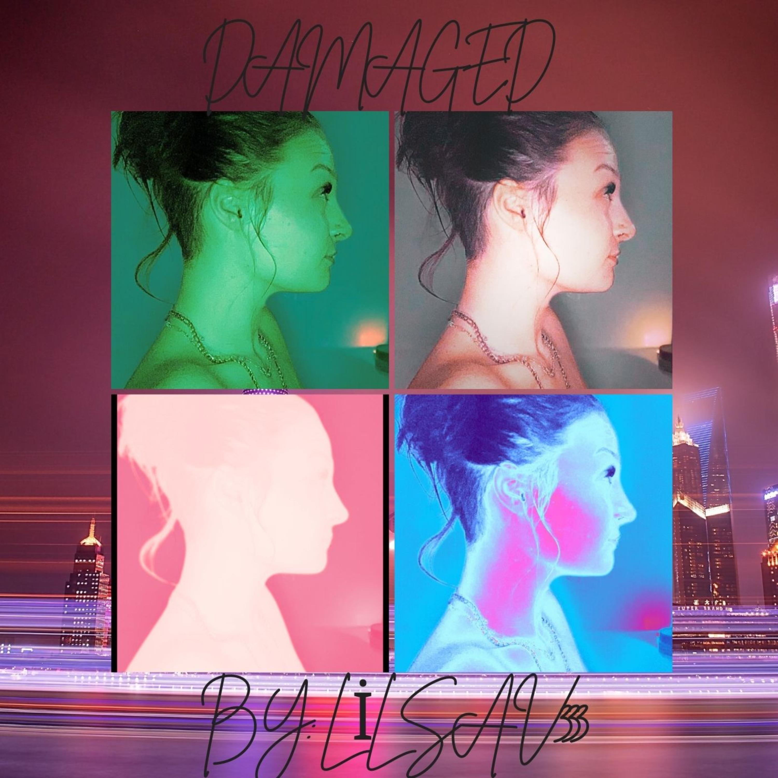 Damaged artwork
