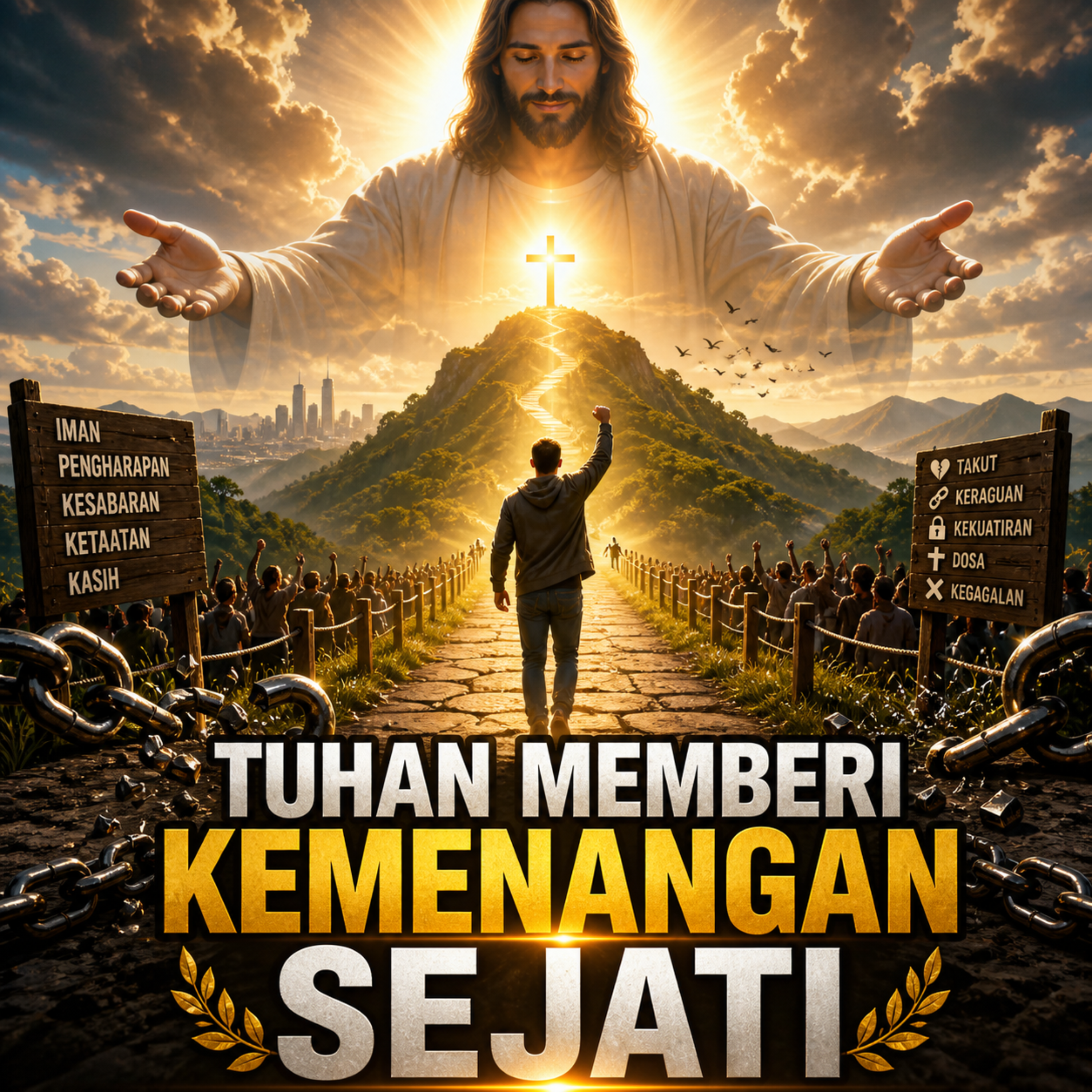 Tuhan Memberi Kemenangan Sejati by PUJI WORSHIP cover art