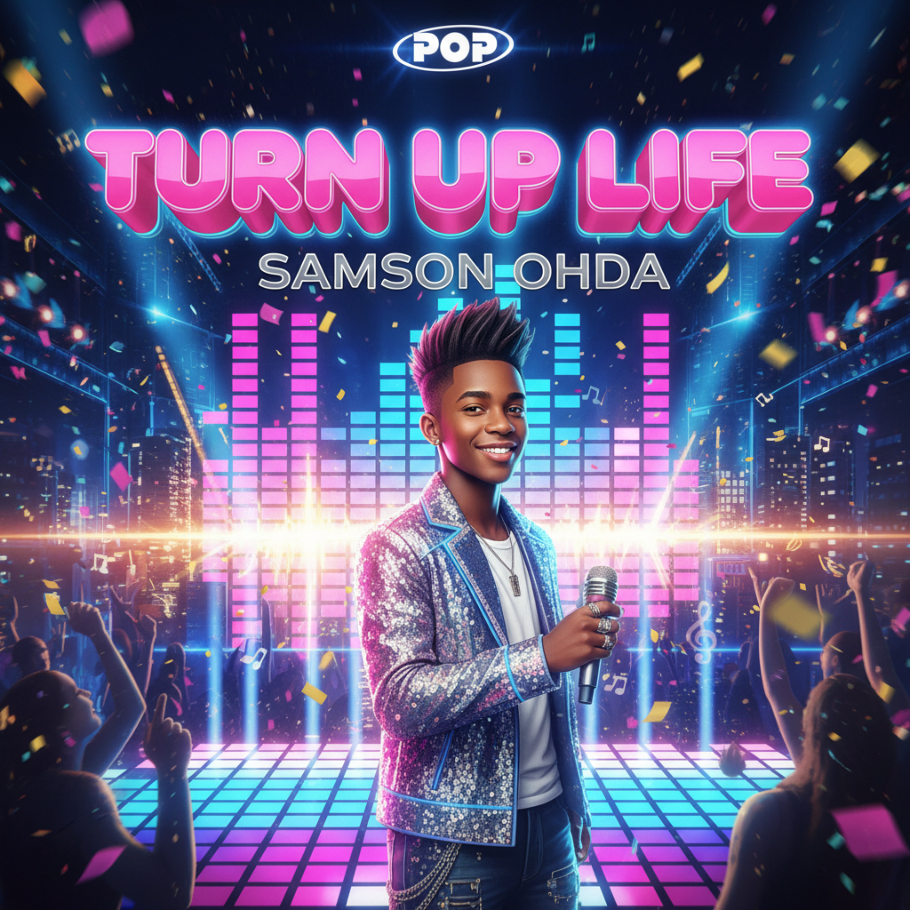 Turn Up Life by Samson Ohda  cover art