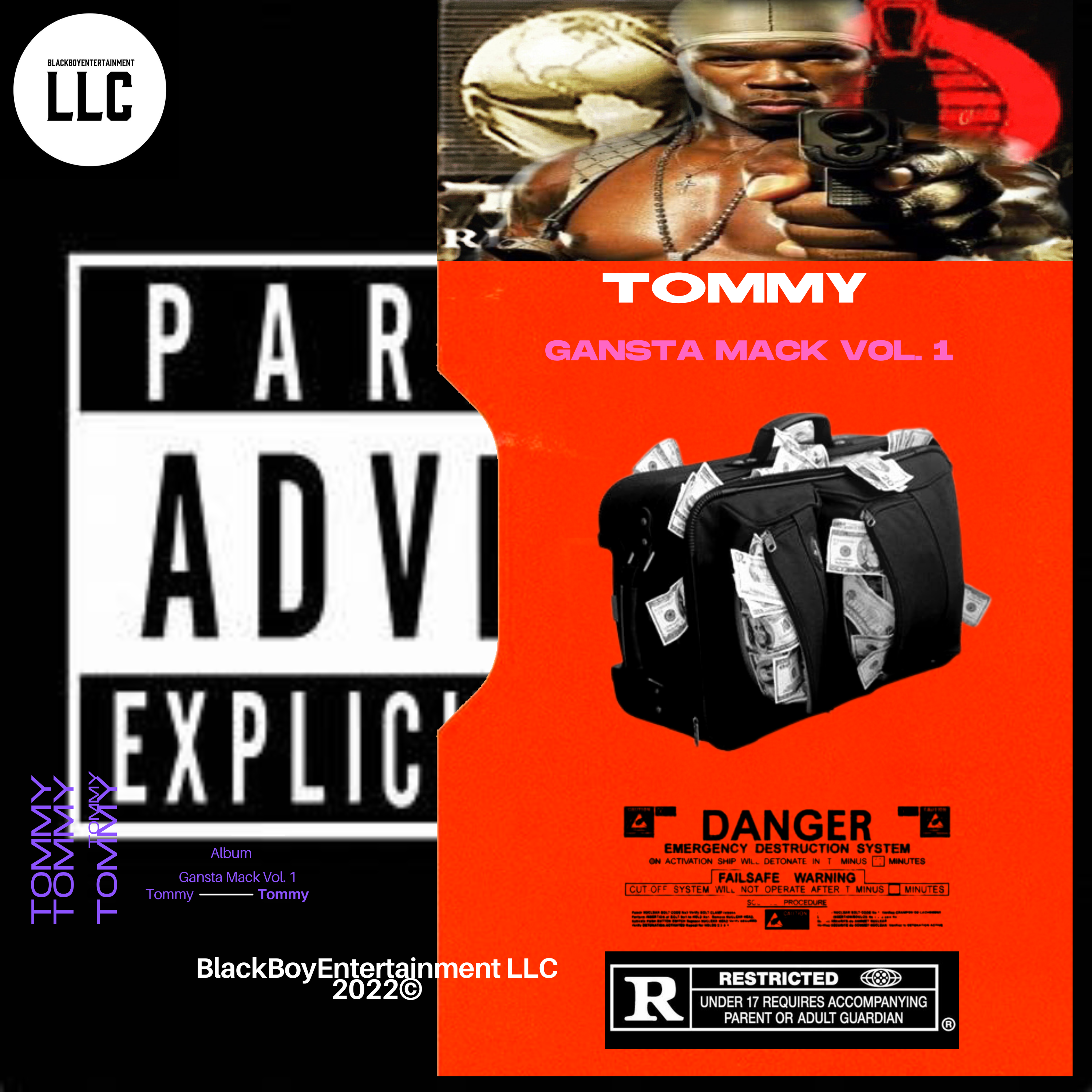 Gansta Mack Vol. 1 artwork