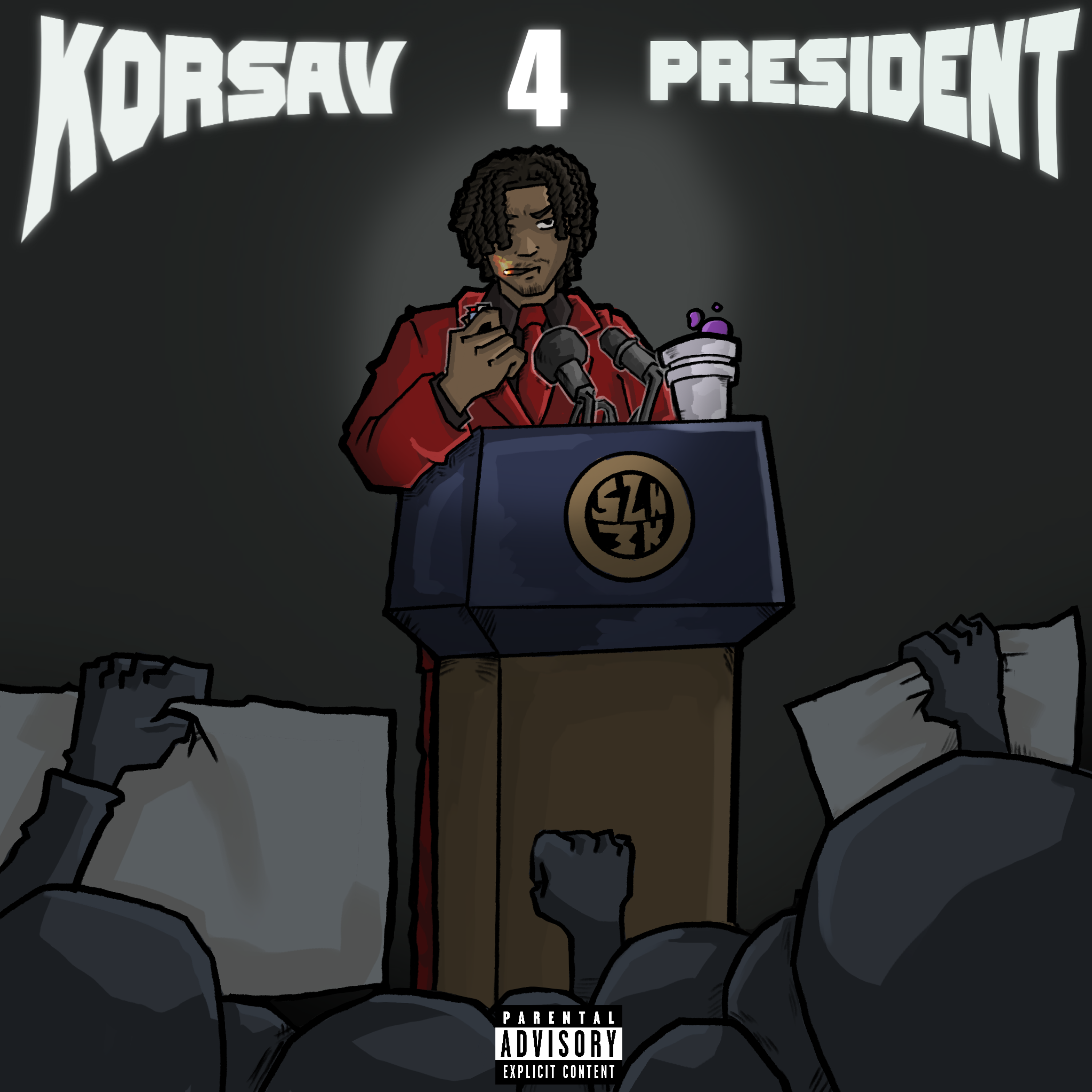 KORSAV 4 PRESIDENT artwork