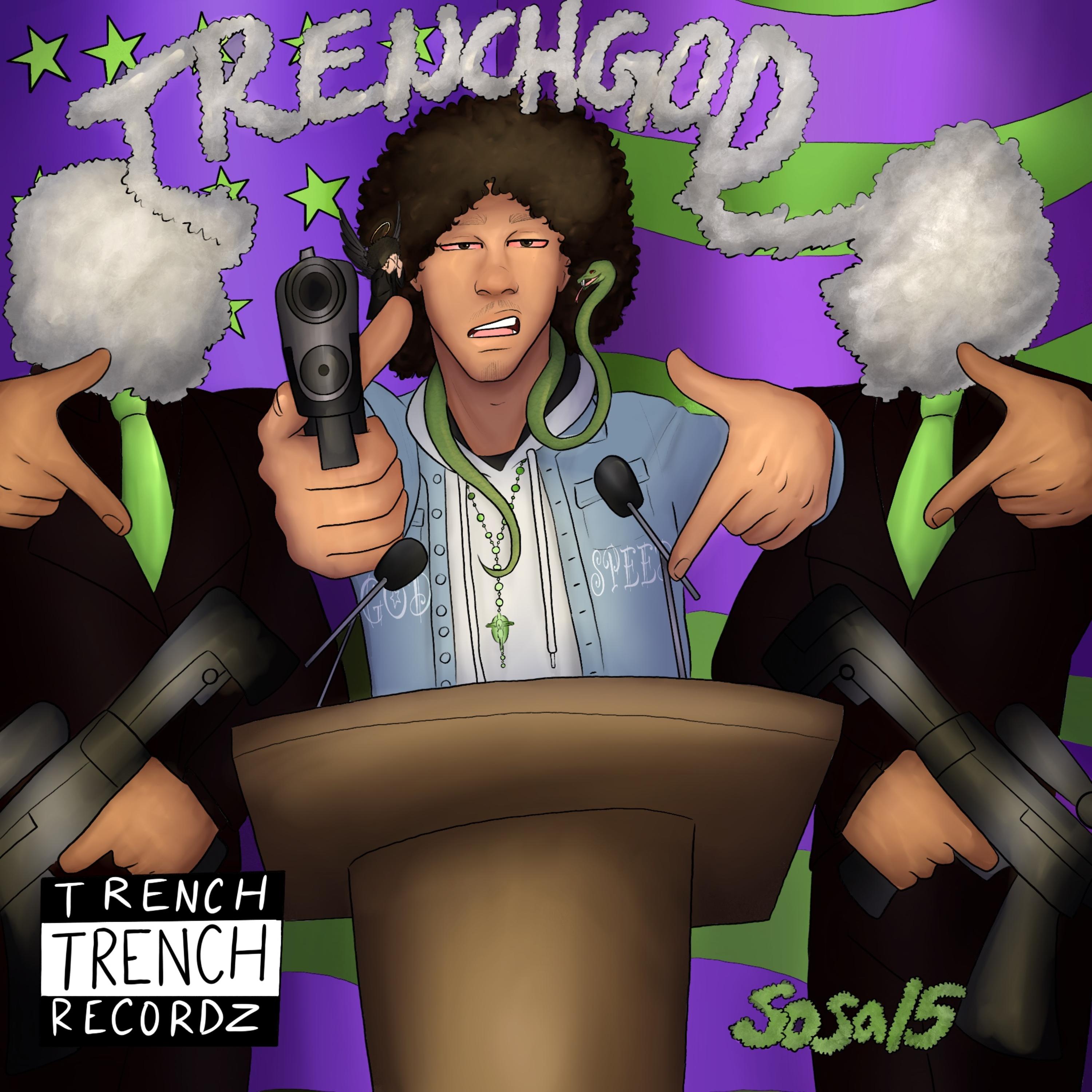 Trenchgod (I heard) by Kiince cover art