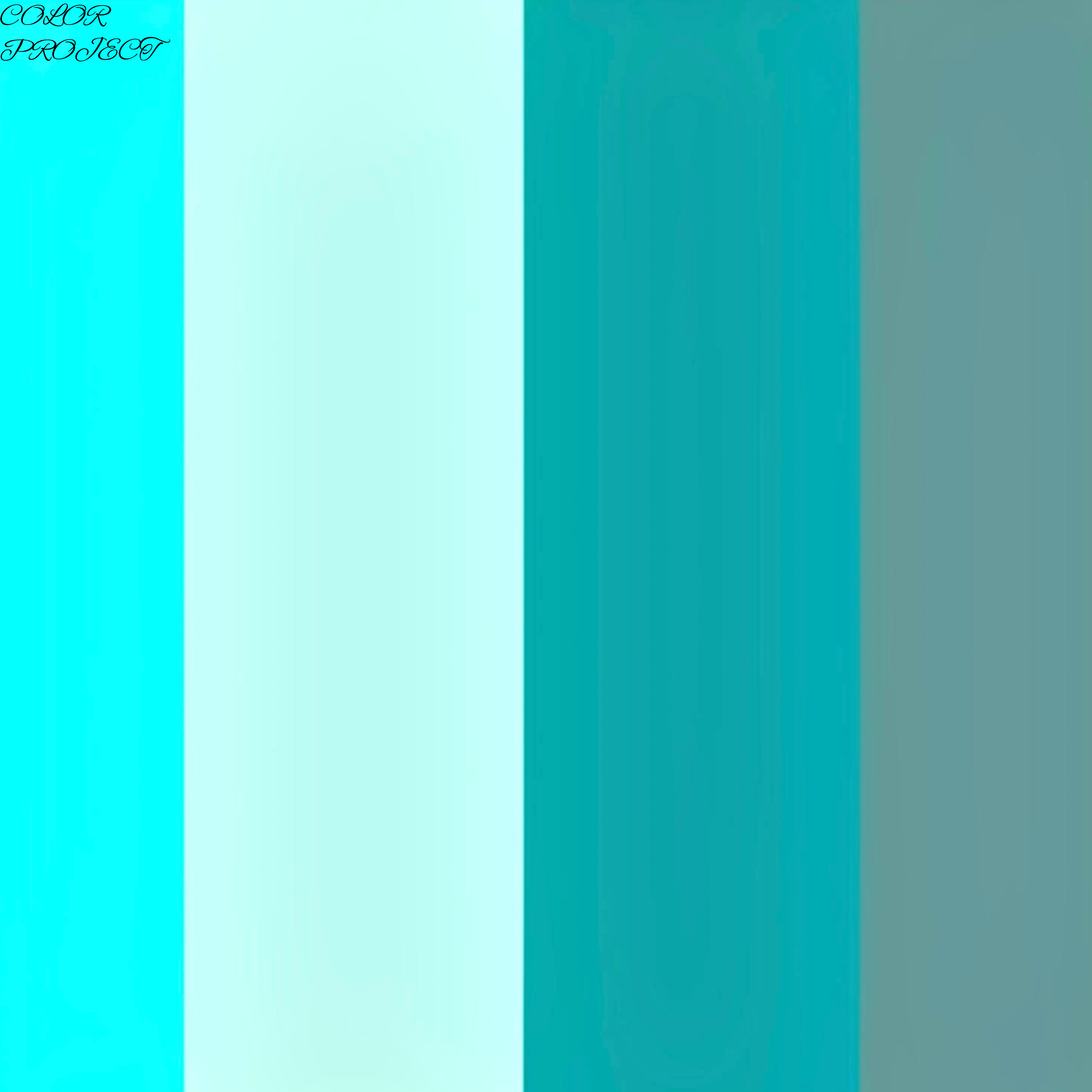 COLOR PROJECT: CYAN artwork