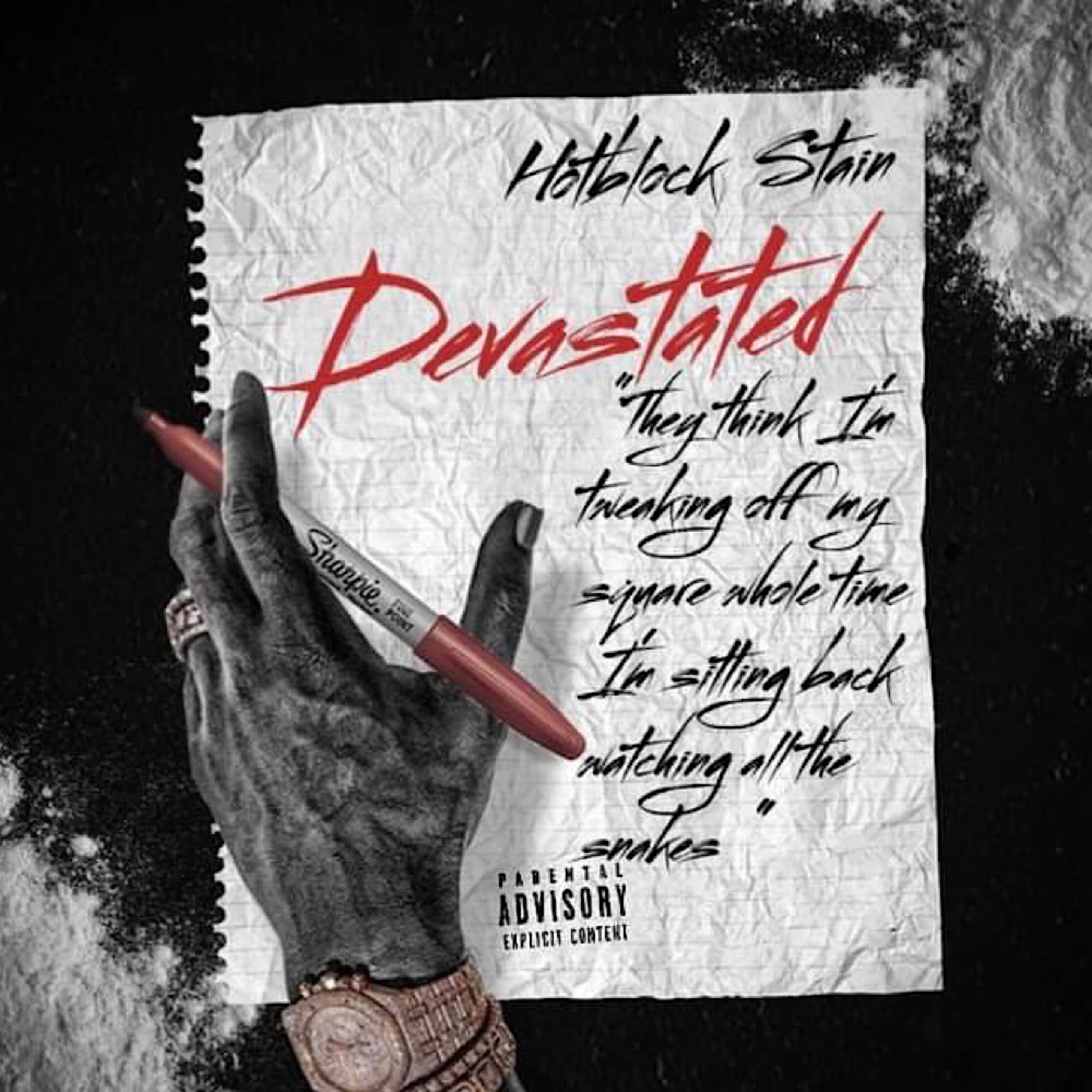 Devastated artwork