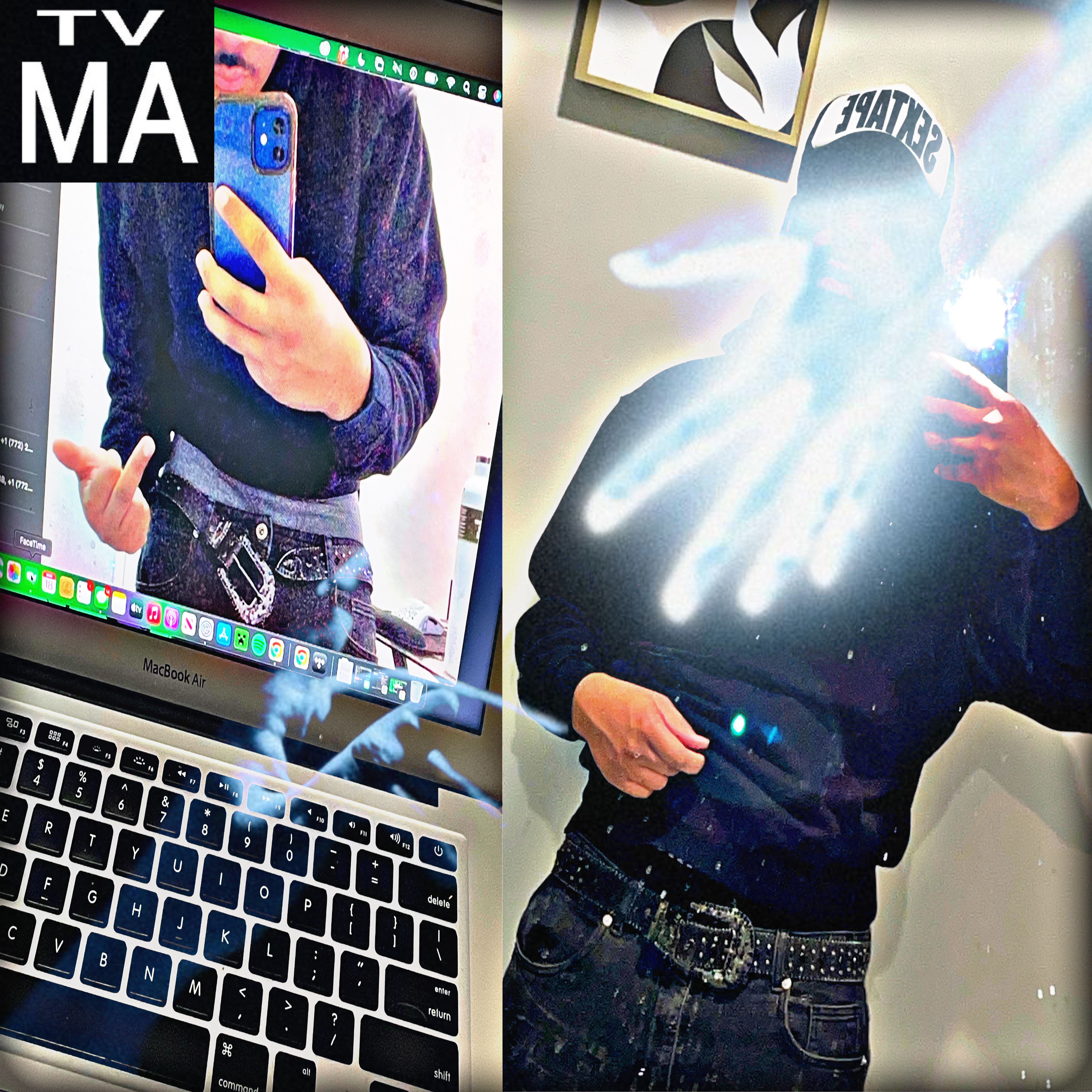 i love making beats on my laptop artwork